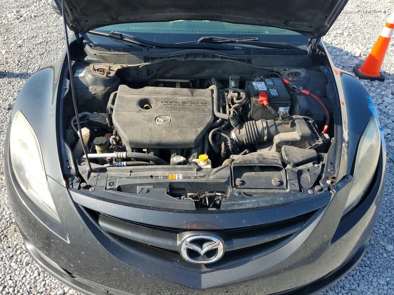 2012 Mazda 6 I Gray vin: 1YVHZ8BH4C5M08044