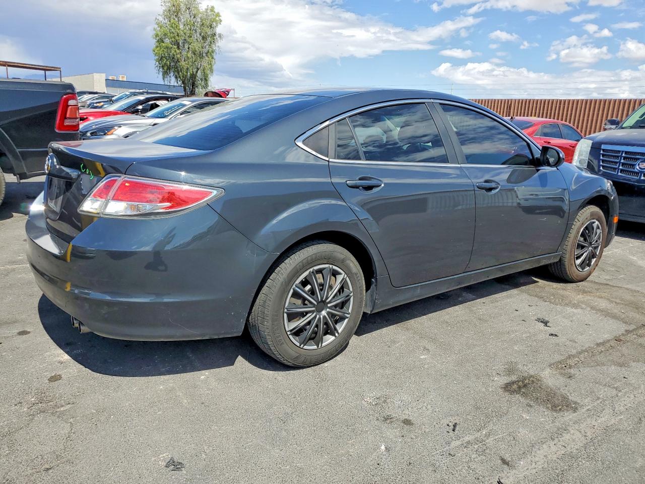 2012 Mazda 6 I Gray vin: 1YVHZ8BH4C5M20033
