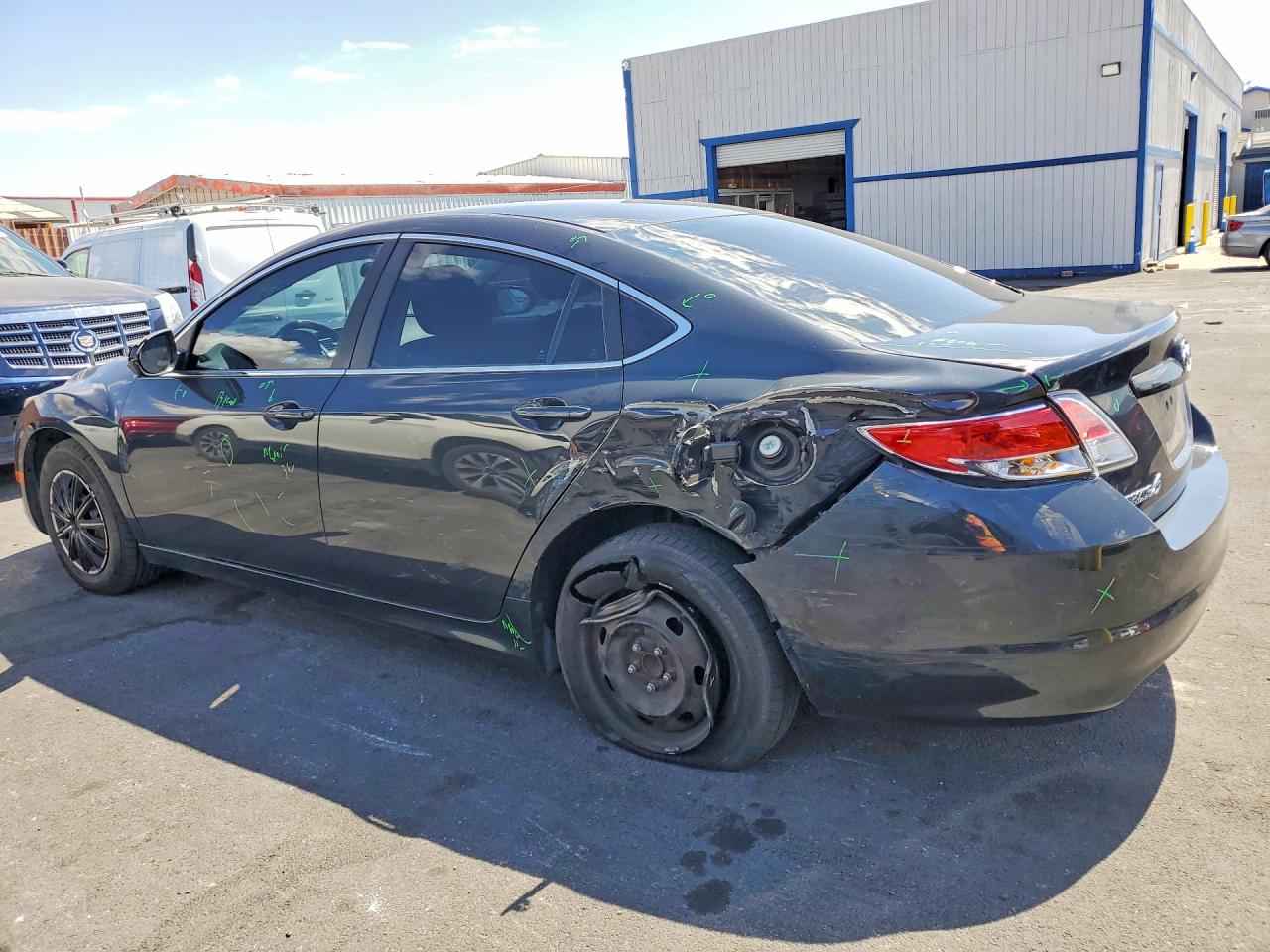 2012 Mazda 6 I Gray vin: 1YVHZ8BH4C5M20033