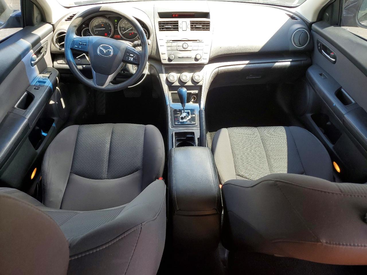 2012 Mazda 6 I Gray vin: 1YVHZ8BH4C5M20033