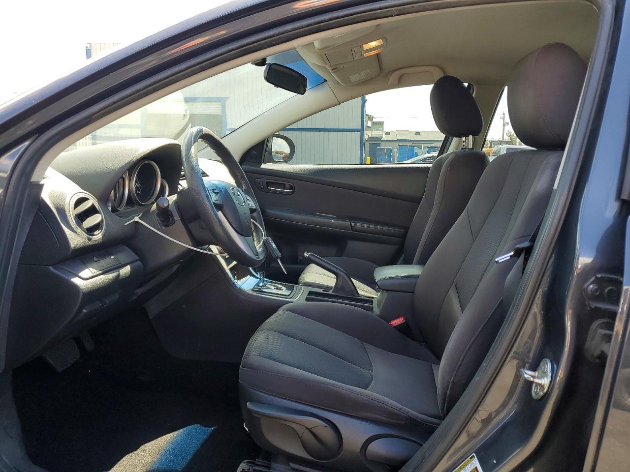 2012 Mazda 6 I Gray vin: 1YVHZ8BH4C5M20033