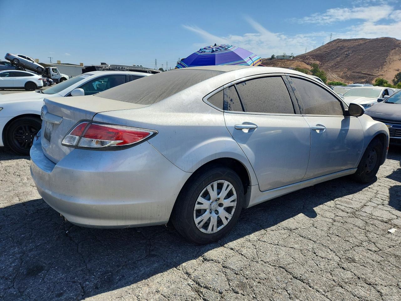2012 Mazda 6 I Серебряный vin: 1YVHZ8BH4C5M30562