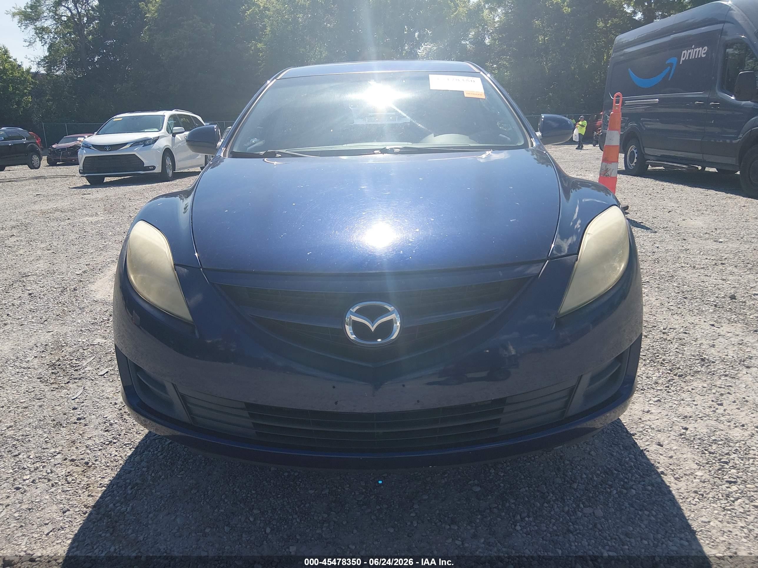 2010 Mazda Mazda6 I Sport Blue vin: 1YVHZ8BH5A5M22113