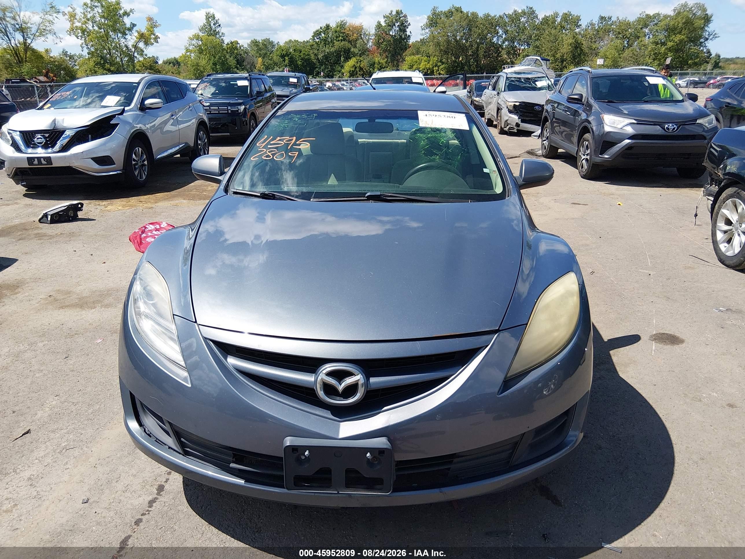 2010 Mazda Mazda6 I Sport Blue vin: 1YVHZ8BH5A5M46640
