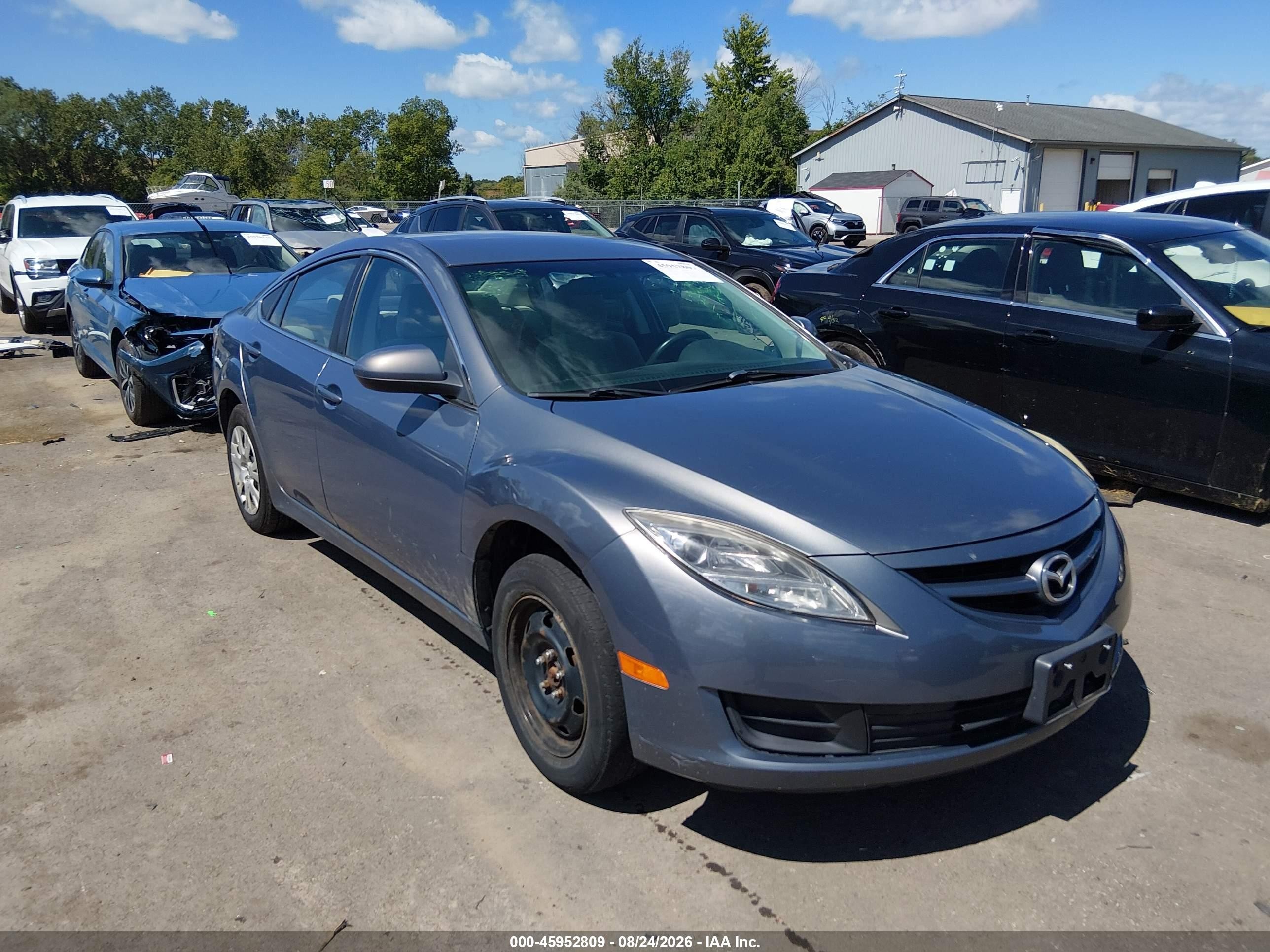 2010 Mazda Mazda6 I Sport Blue vin: 1YVHZ8BH5A5M46640