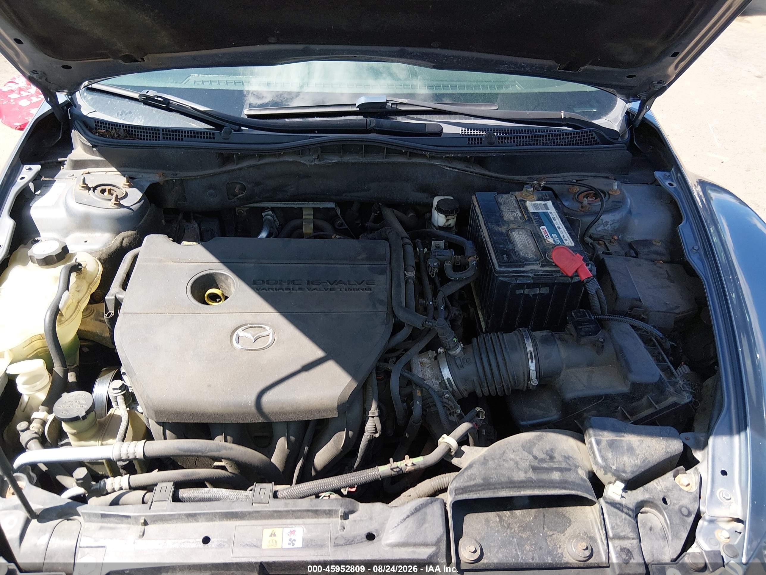 2010 Mazda Mazda6 I Sport Blue vin: 1YVHZ8BH5A5M46640