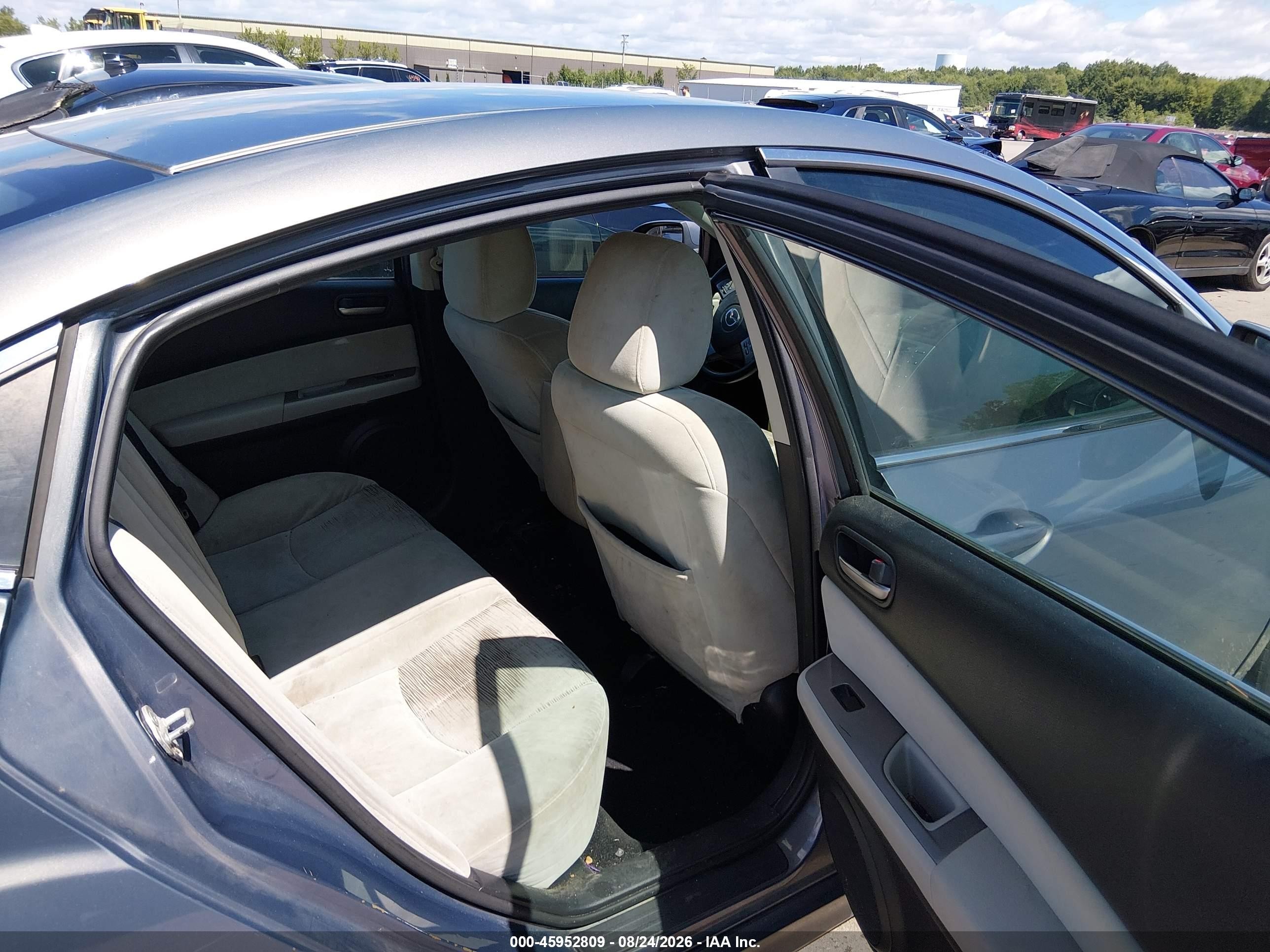 2010 Mazda Mazda6 I Sport Blue vin: 1YVHZ8BH5A5M46640