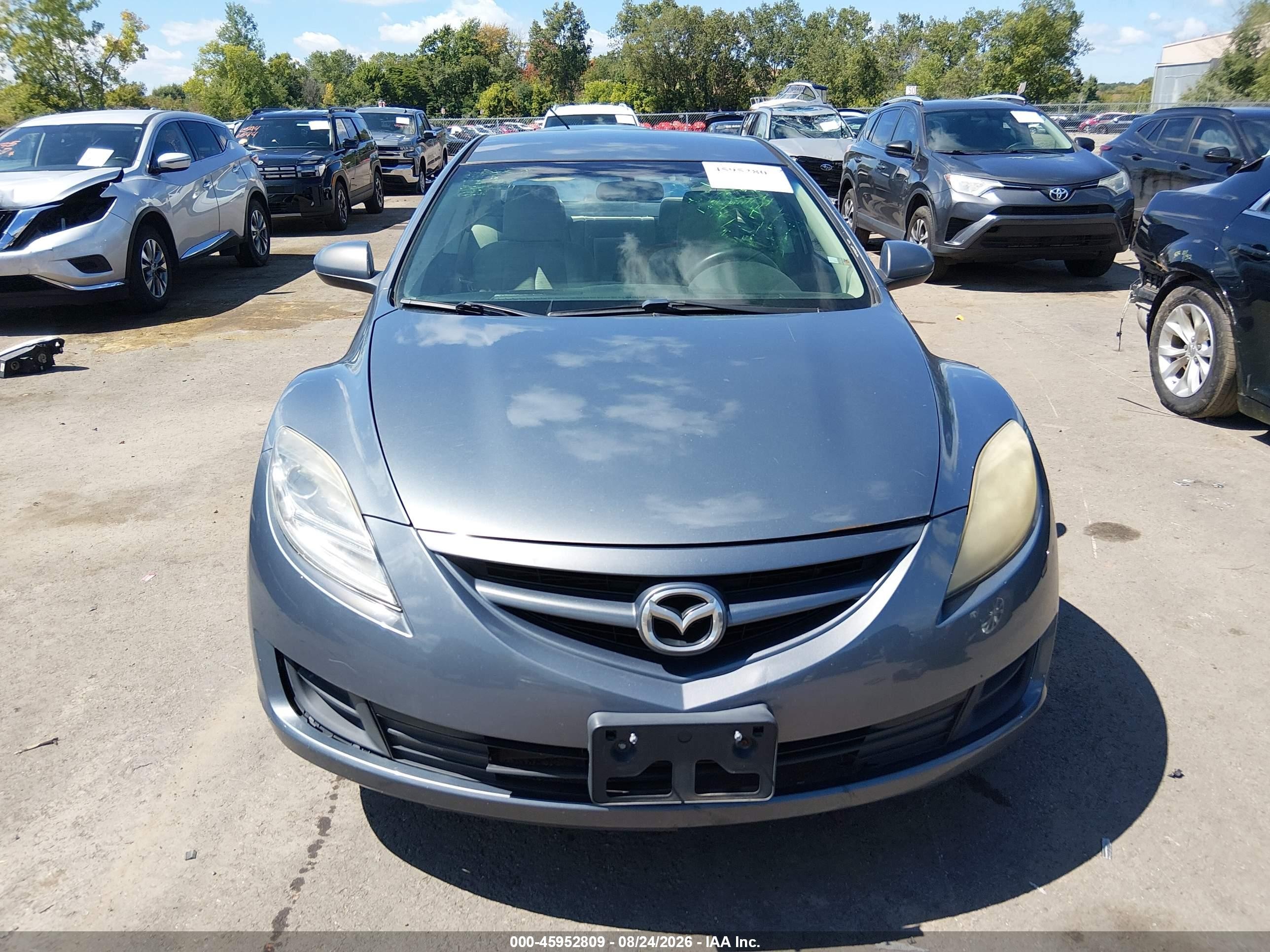 2010 Mazda Mazda6 I Sport Blue vin: 1YVHZ8BH5A5M46640