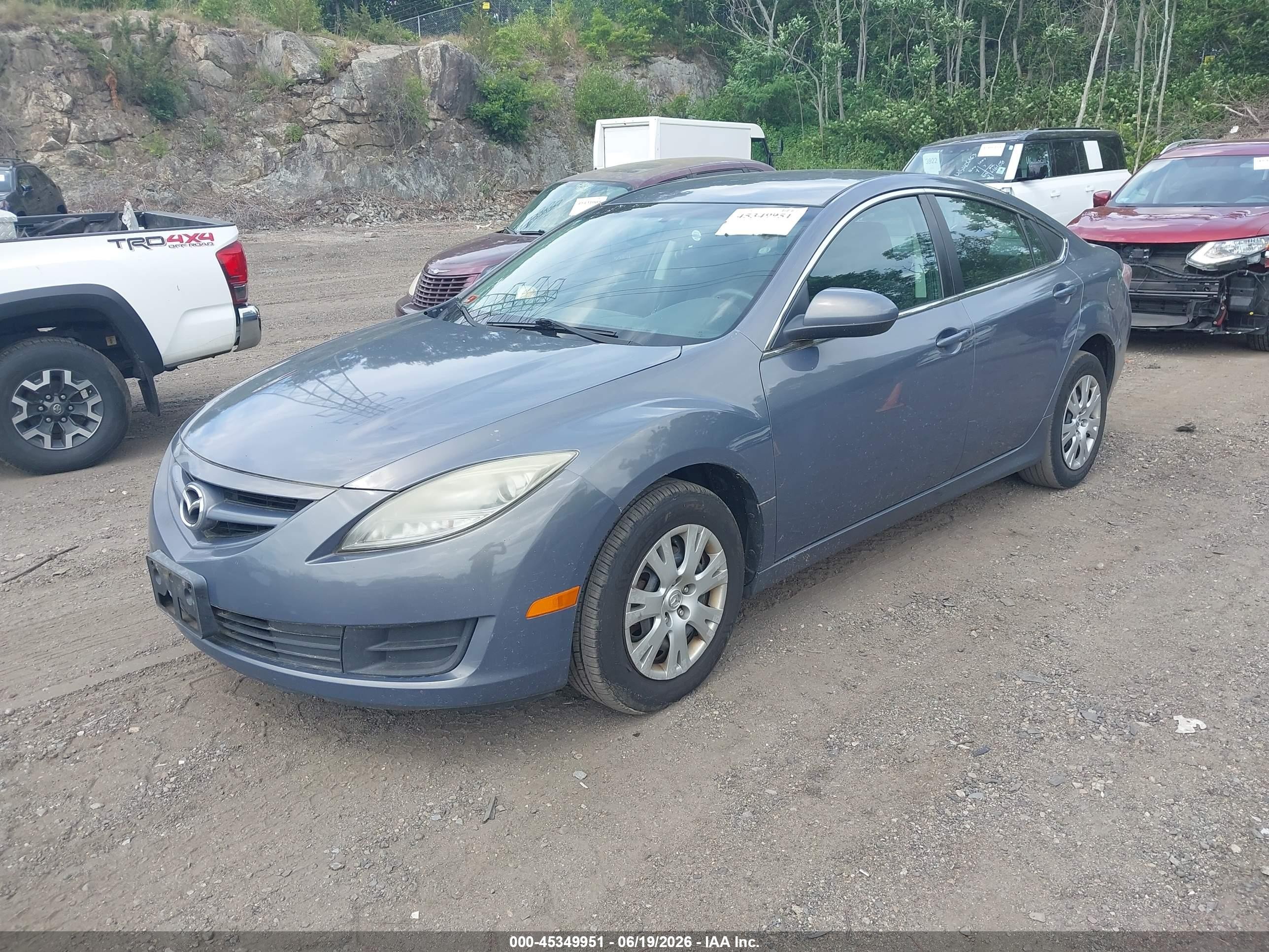 2010 Mazda Mazda6 I Sport Blue vin: 1YVHZ8BH5A5M49716