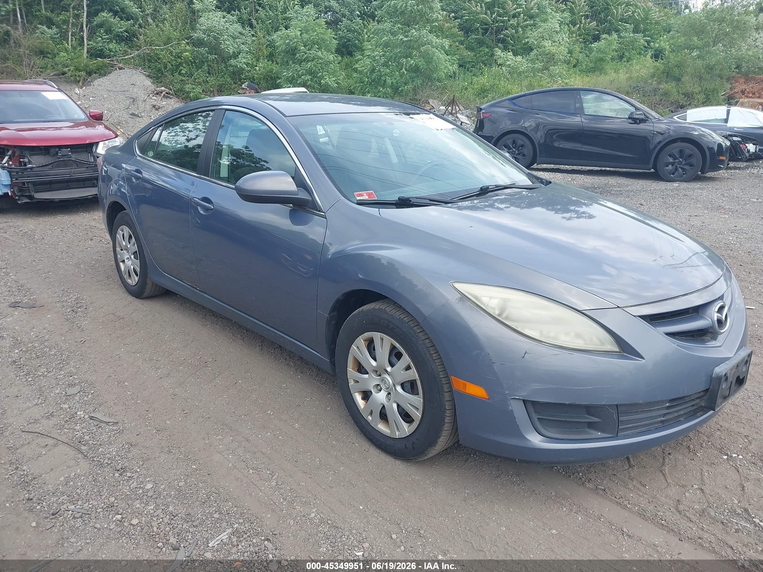 2010 Mazda Mazda6 I Sport Blue vin: 1YVHZ8BH5A5M49716