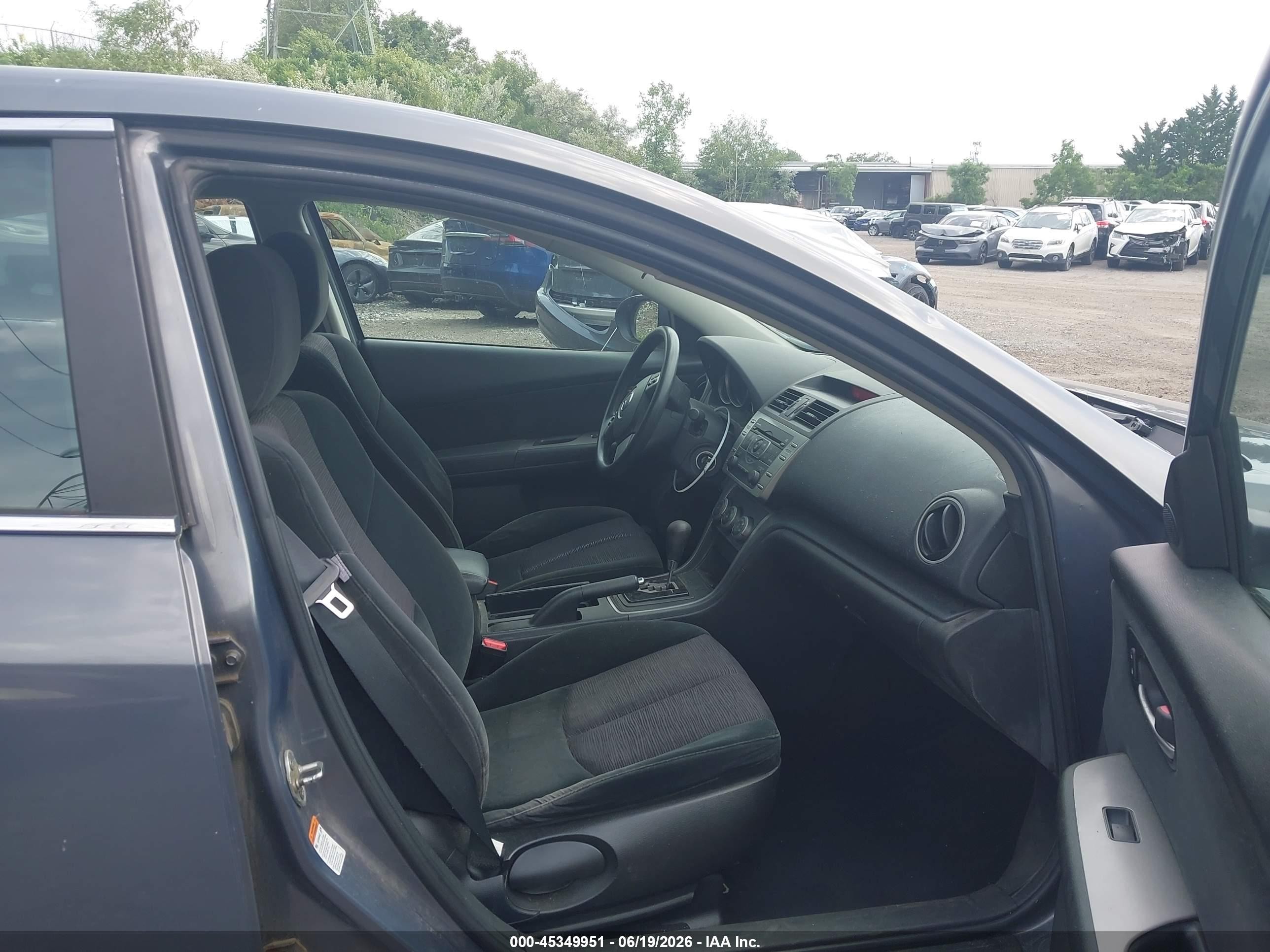 2010 Mazda Mazda6 I Sport Blue vin: 1YVHZ8BH5A5M49716