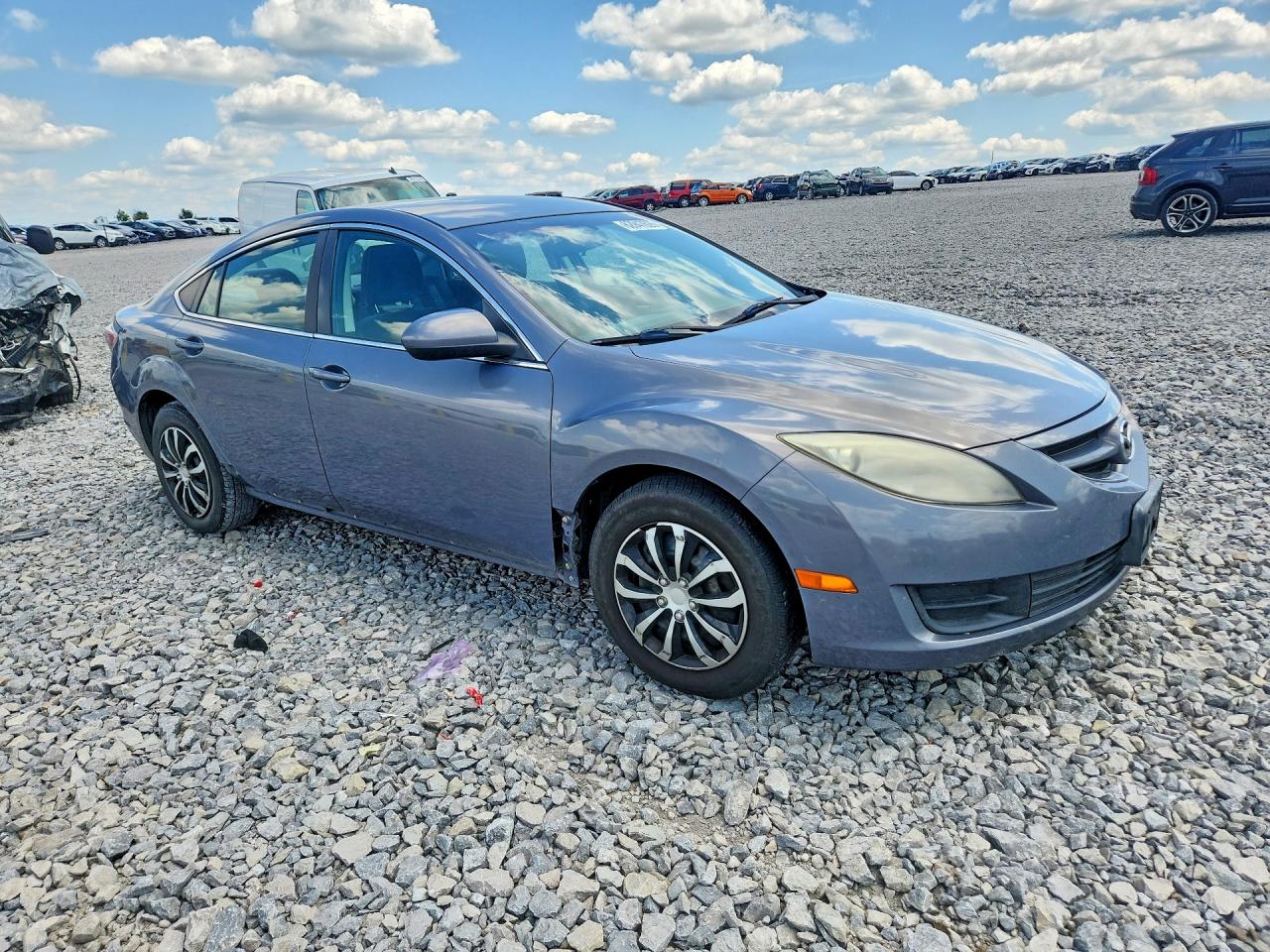 2010 Mazda 6 I Gray vin: 1YVHZ8BH5A5M56116