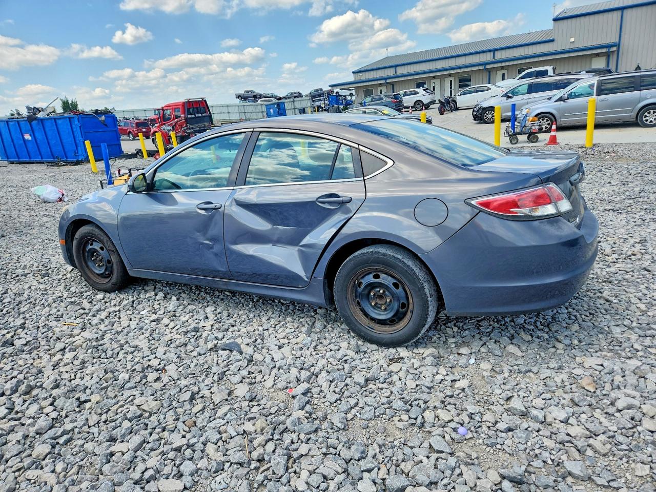 2010 Mazda 6 I Gray vin: 1YVHZ8BH5A5M56116