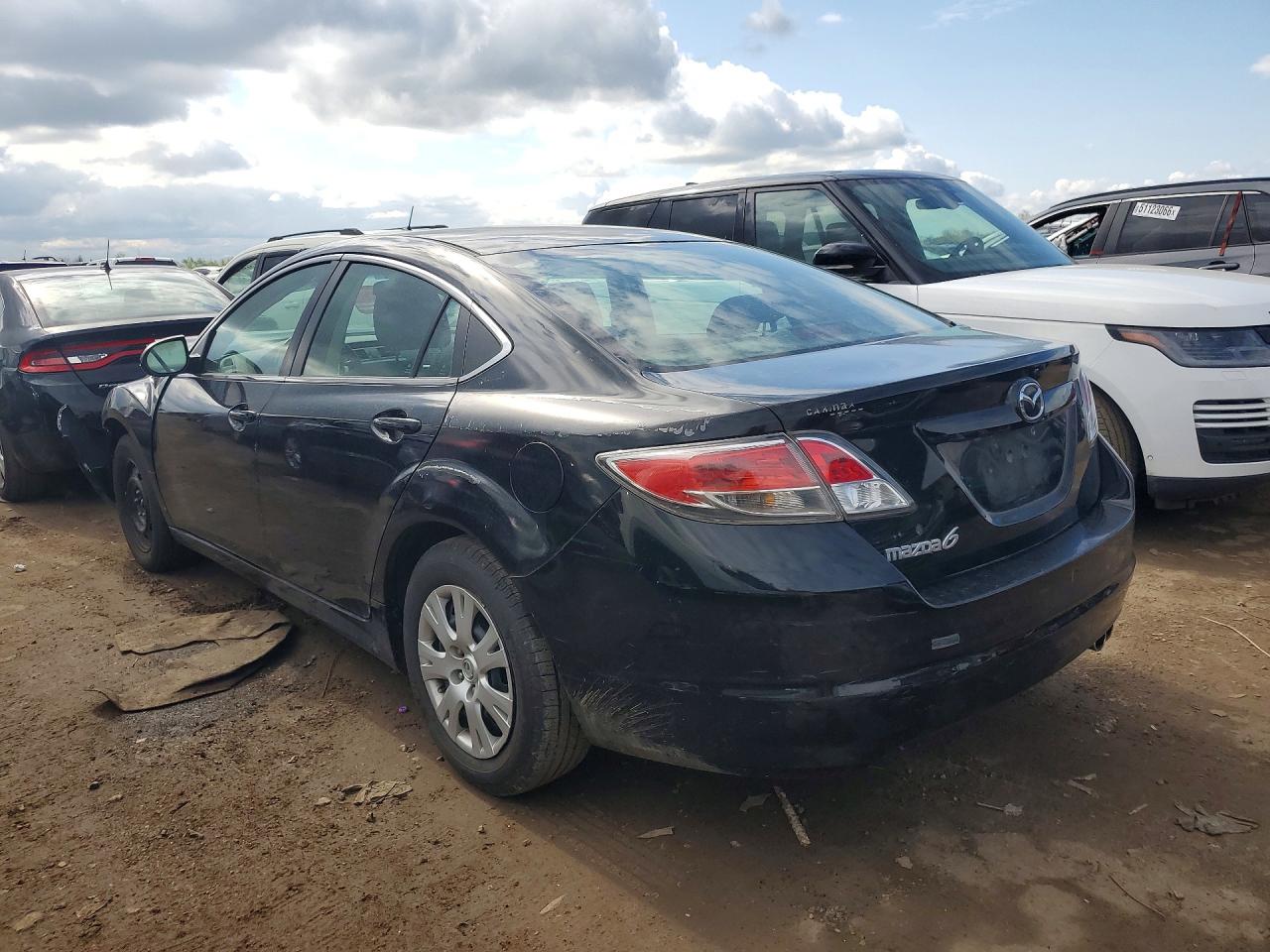 2011 Mazda 6 I Черный vin: 1YVHZ8BH5B5M00565