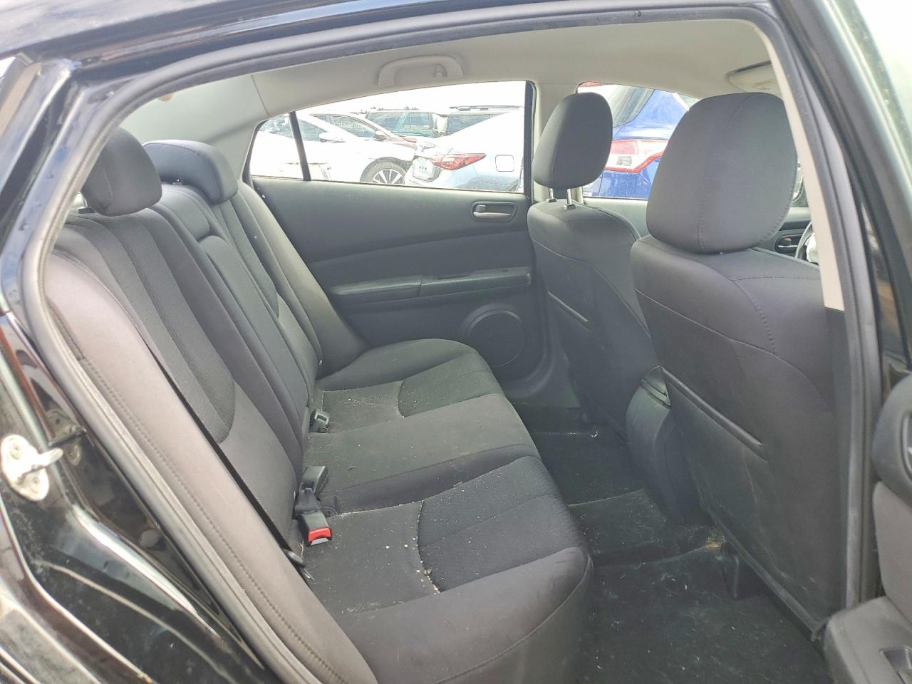 2011 Mazda 6 I Черный vin: 1YVHZ8BH5B5M00565