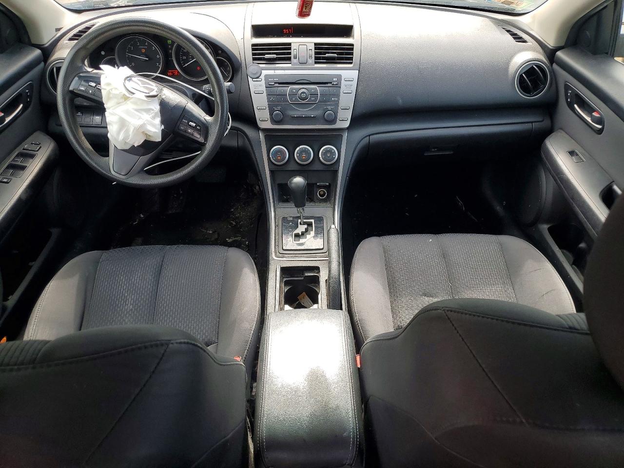 2011 Mazda 6 I Черный vin: 1YVHZ8BH5B5M00565