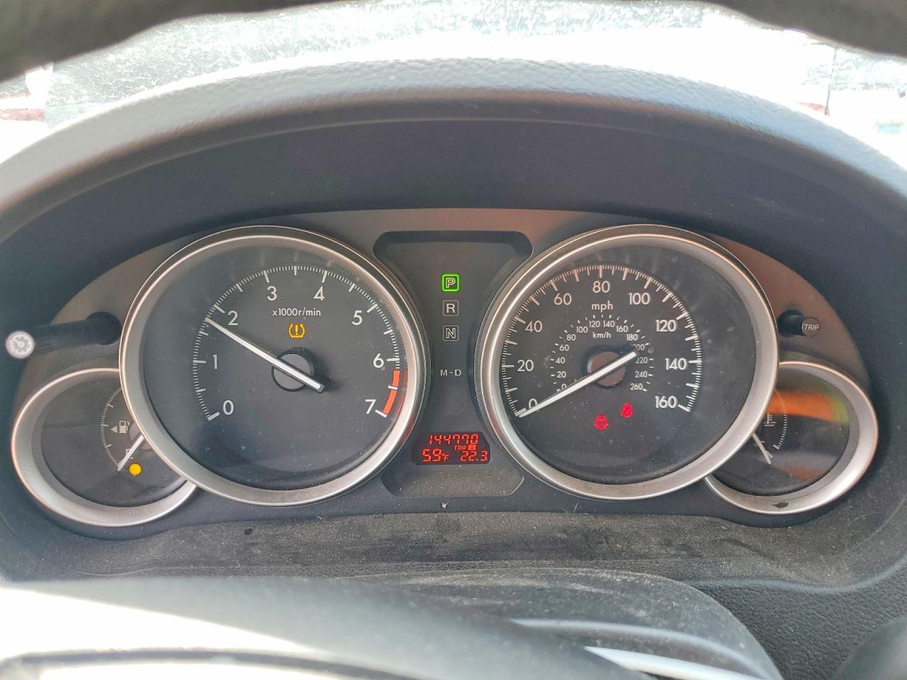2011 Mazda 6 I Черный vin: 1YVHZ8BH5B5M00565