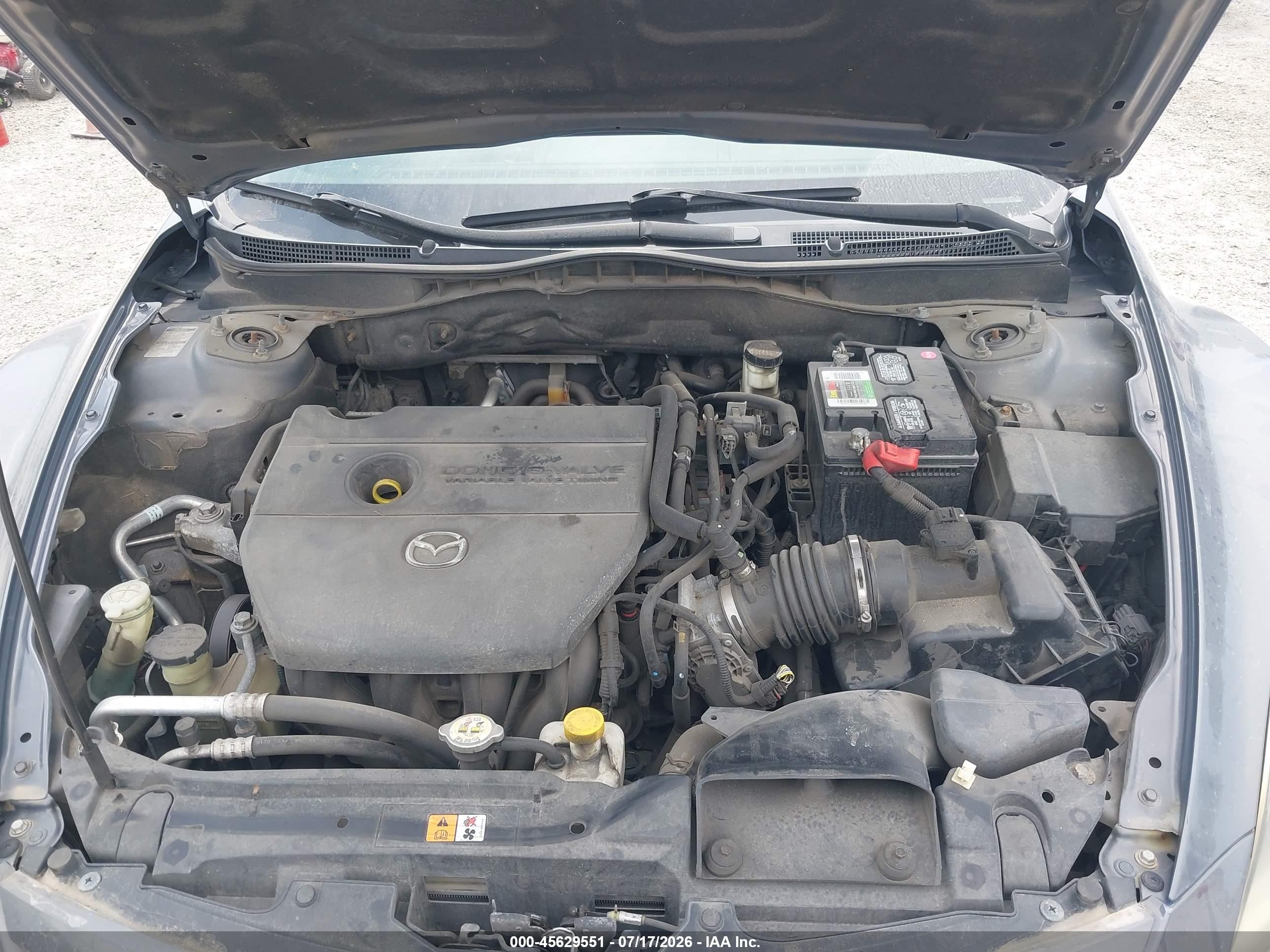 2011 Mazda Mazda6 I Sport Gray vin: 1YVHZ8BH5B5M00744