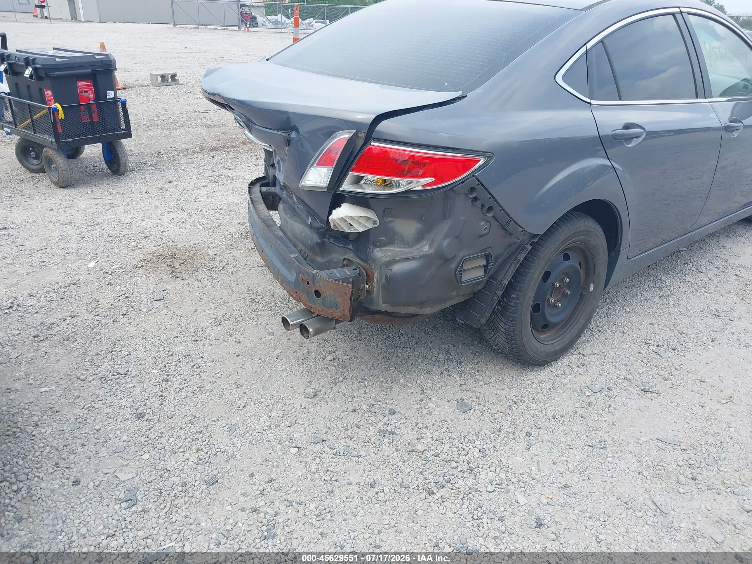 2011 Mazda Mazda6 I Sport Gray vin: 1YVHZ8BH5B5M00744