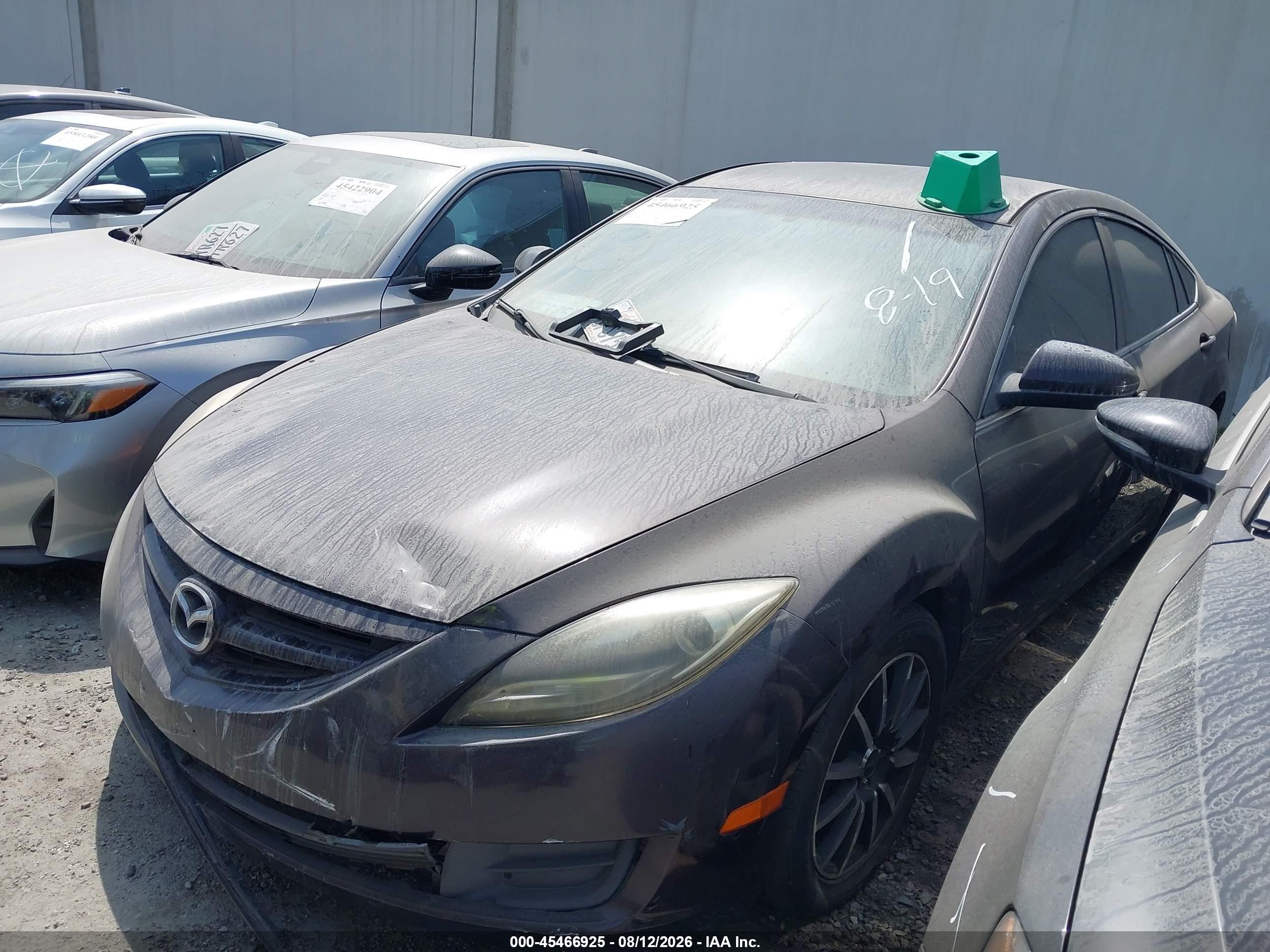 2011 Mazda Mazda6 I Sport Бордовый vin: 1YVHZ8BH5B5M20105
