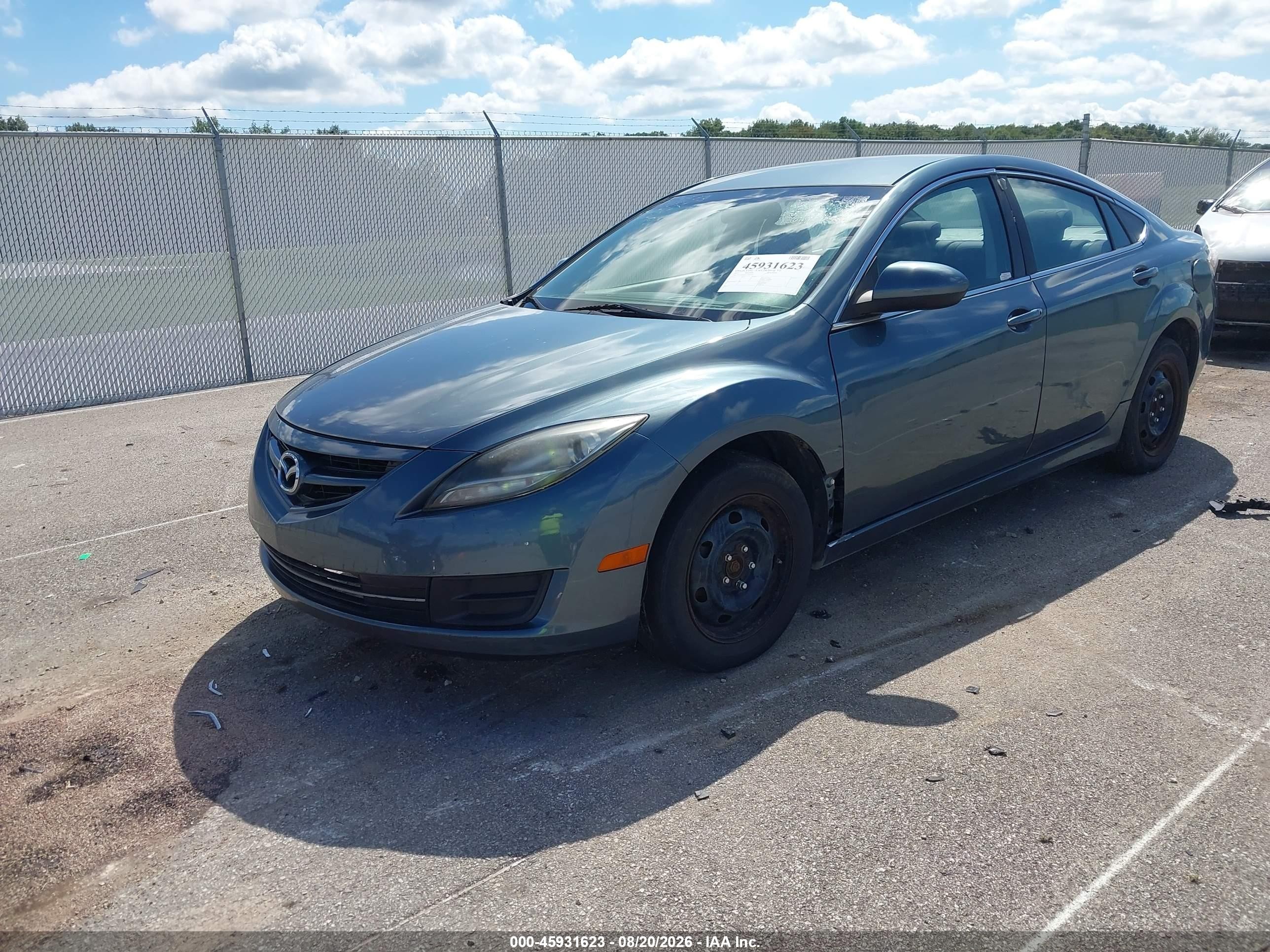 2012 Mazda Mazda6 I Sport Blue vin: 1YVHZ8BH5C5M07971