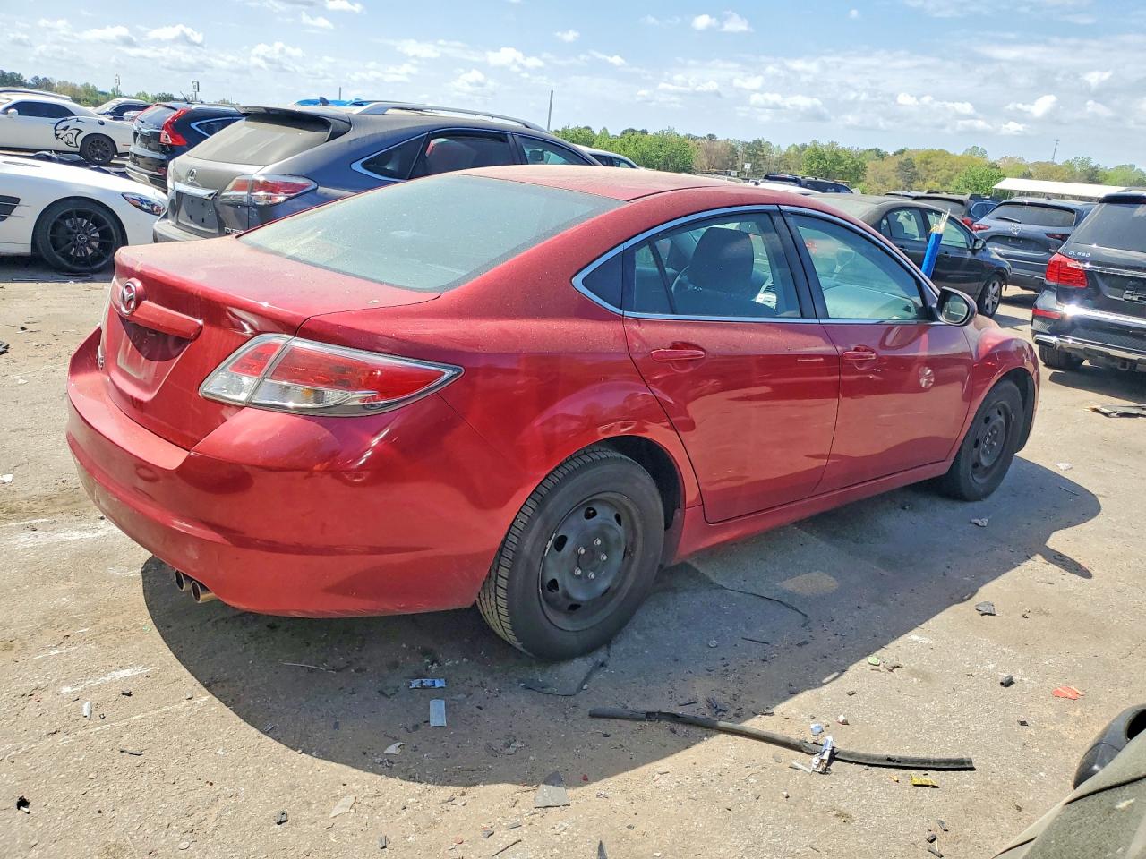 2012 Mazda 6 I Красный vin: 1YVHZ8BH5C5M28111
