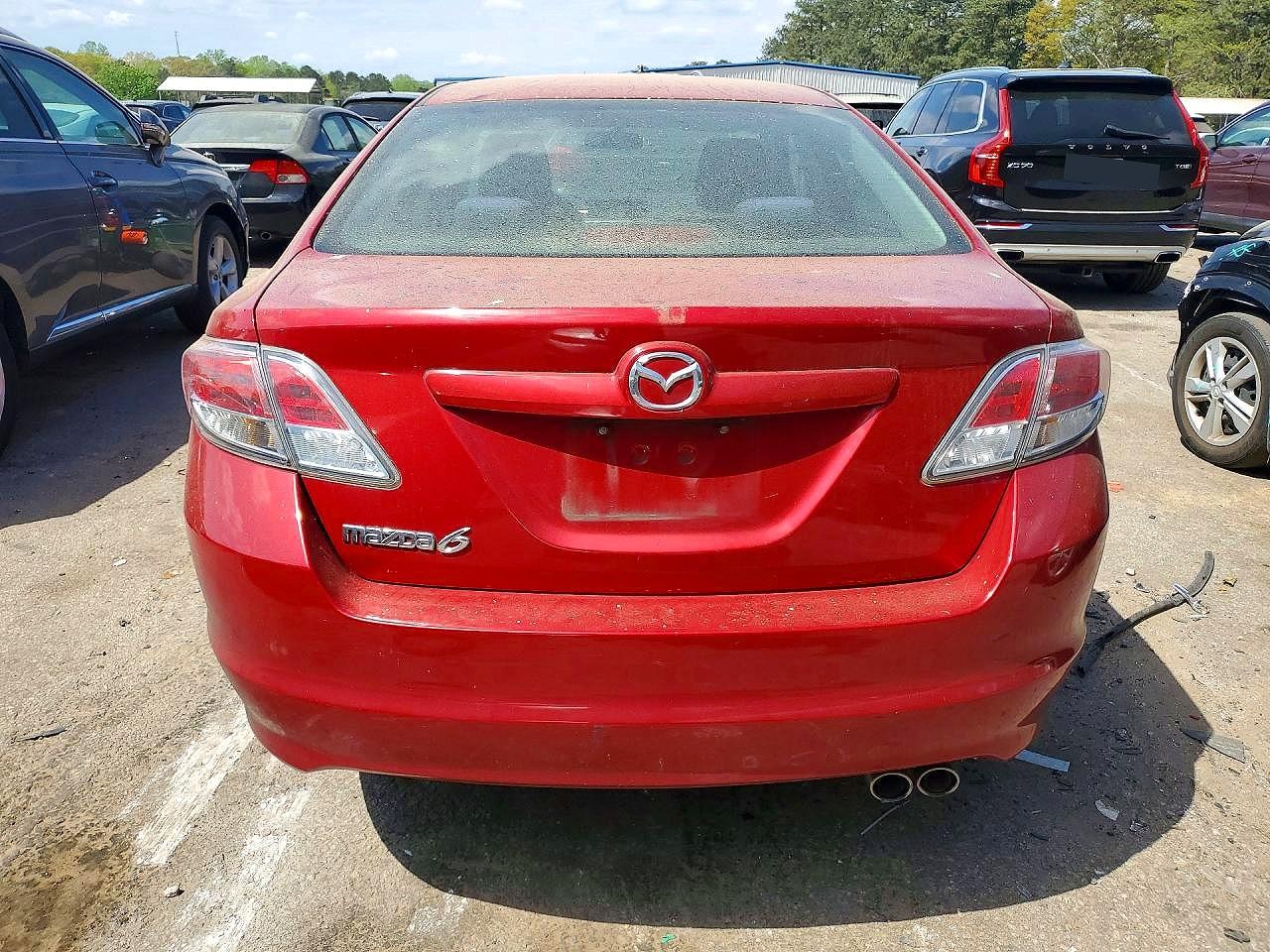 2012 Mazda 6 I Красный vin: 1YVHZ8BH5C5M28111