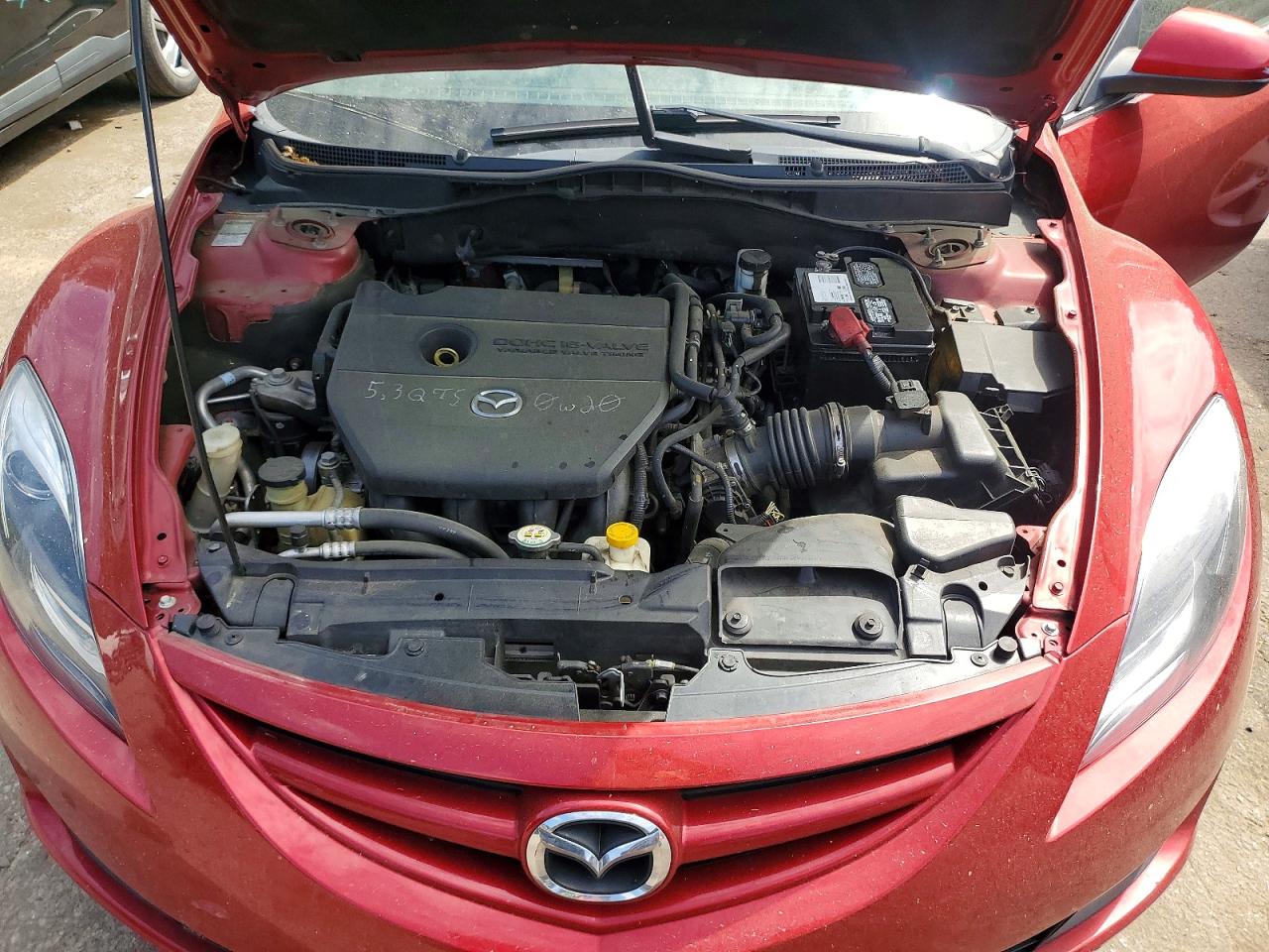 2012 Mazda 6 I Красный vin: 1YVHZ8BH5C5M28111