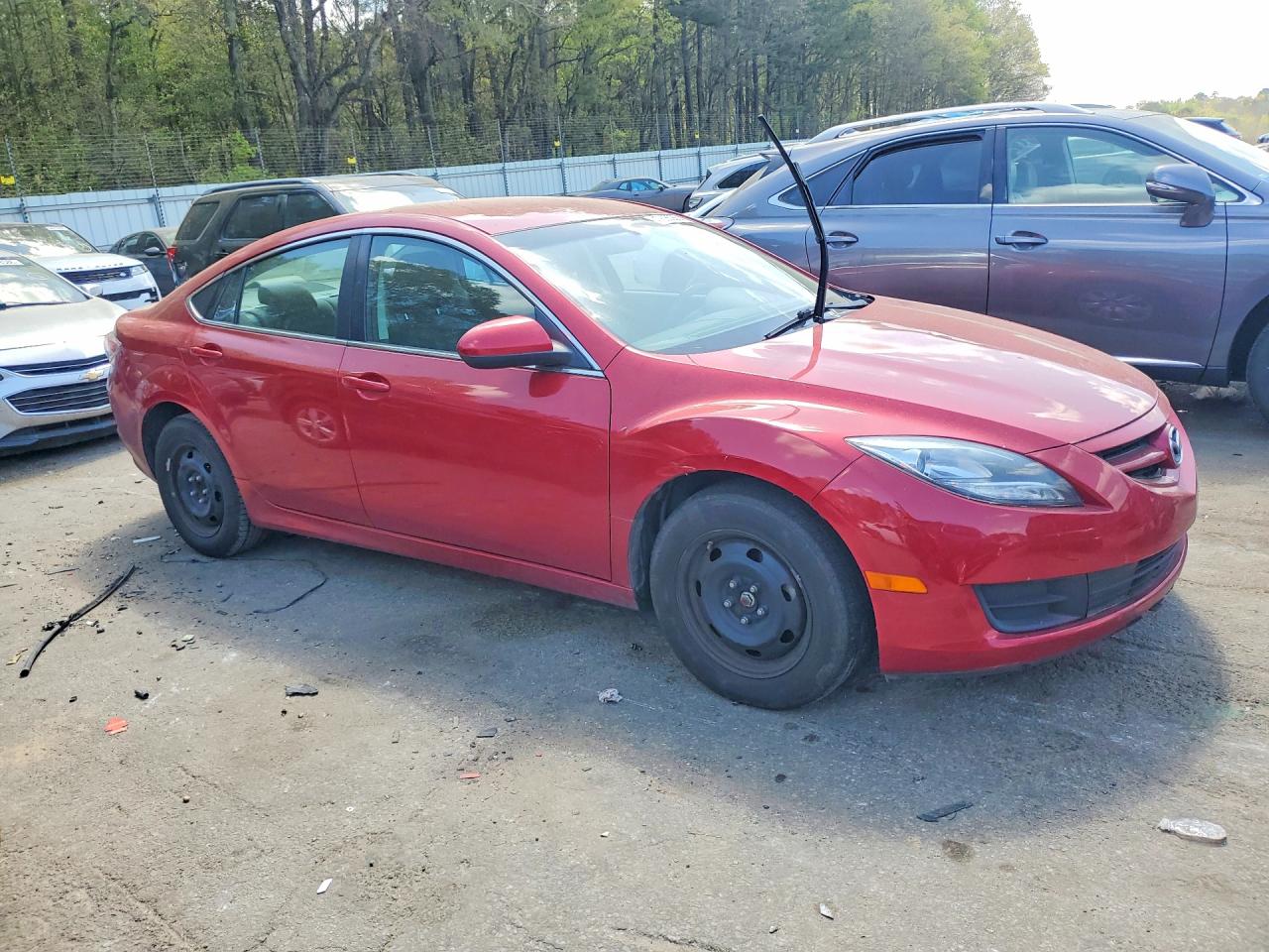 2012 Mazda 6 I Красный vin: 1YVHZ8BH5C5M28111