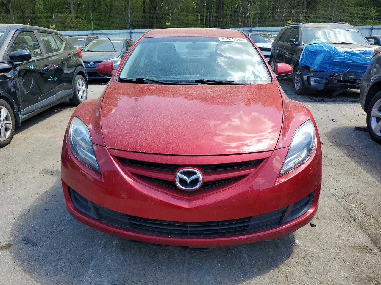 2012 Mazda 6 I Красный vin: 1YVHZ8BH5C5M28111