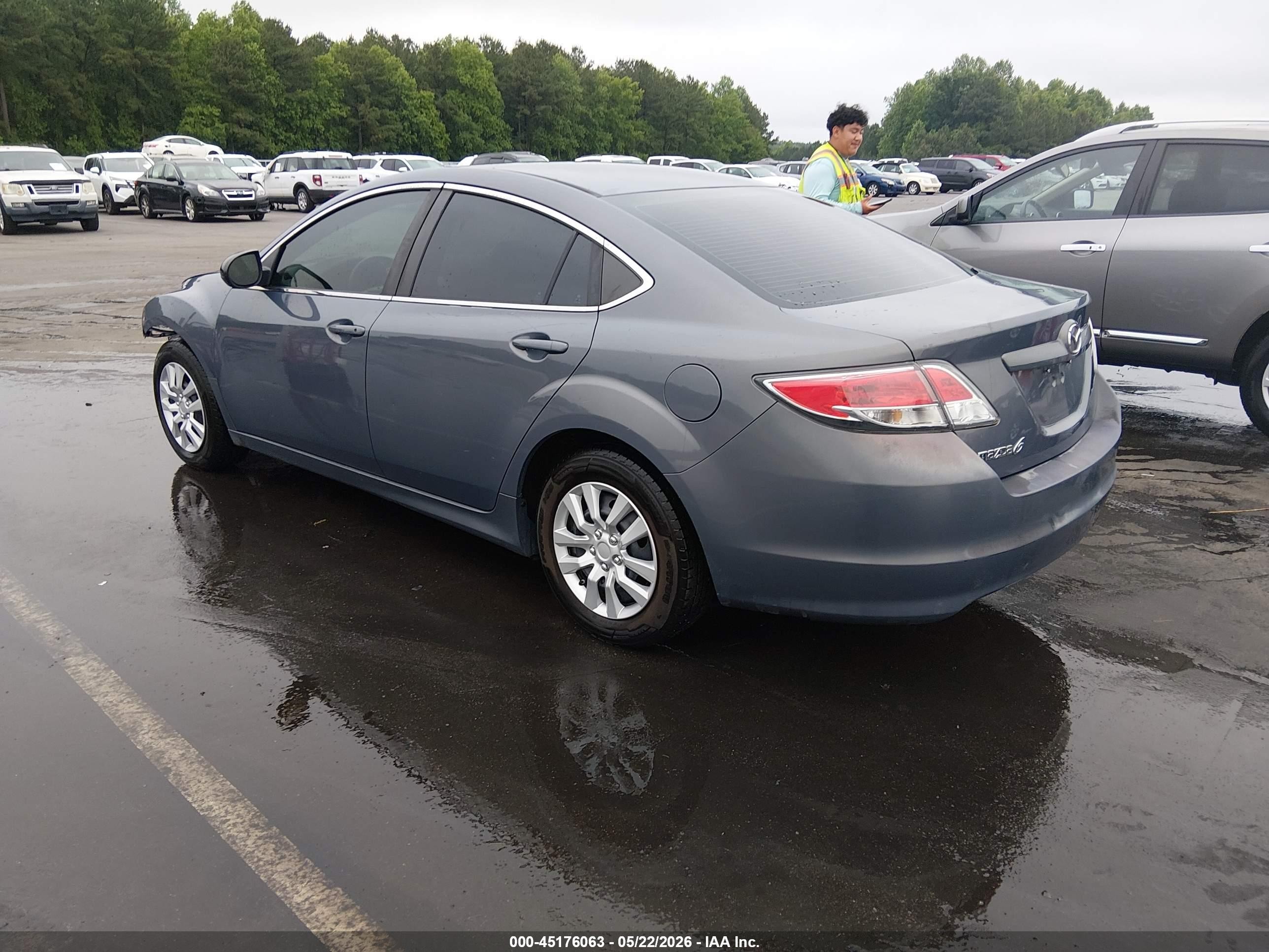 2011 Mazda Mazda6 I Sport Серый vin: 1YVHZ8BH6B5M19321