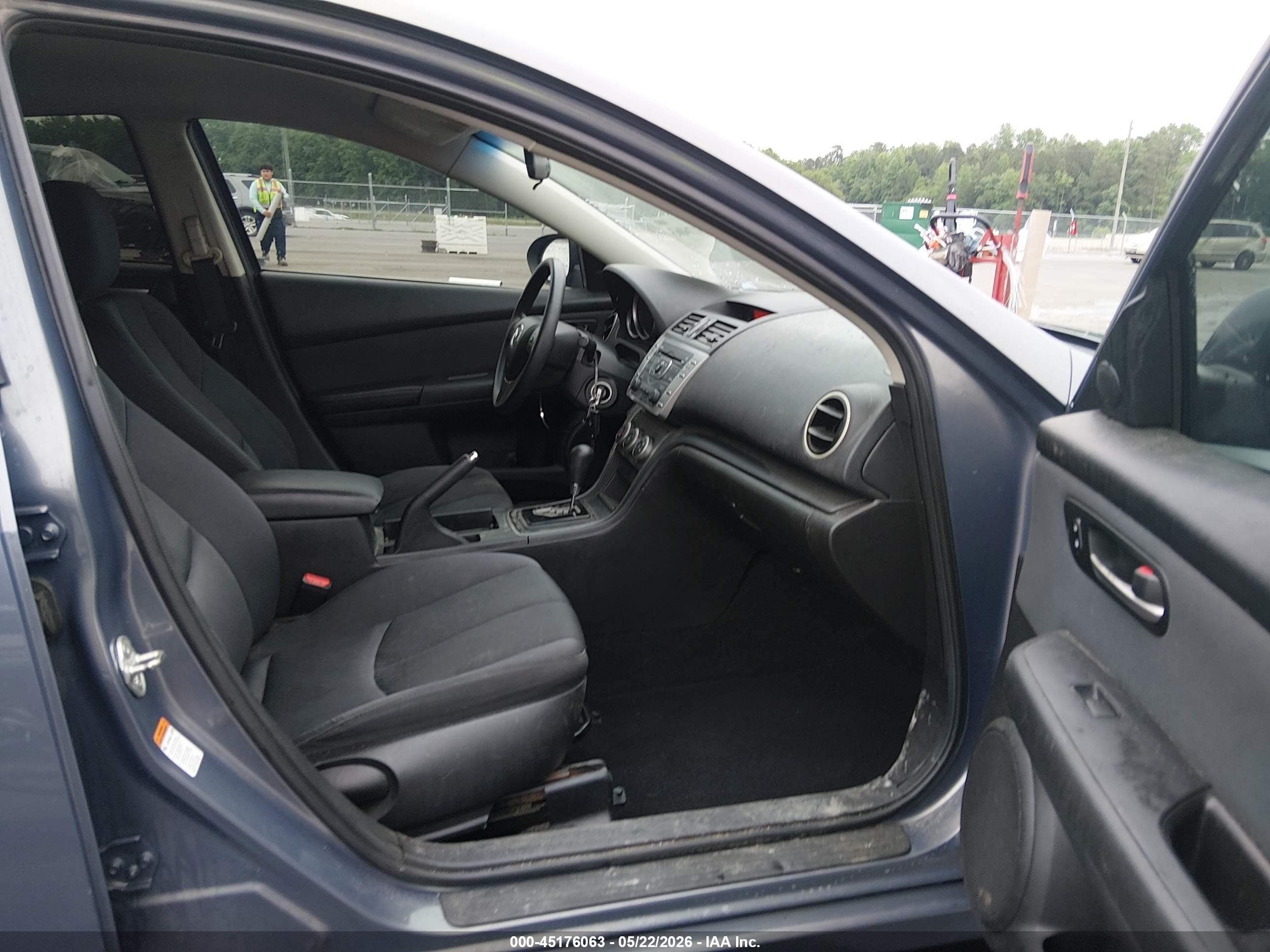 2011 Mazda Mazda6 I Sport Серый vin: 1YVHZ8BH6B5M19321