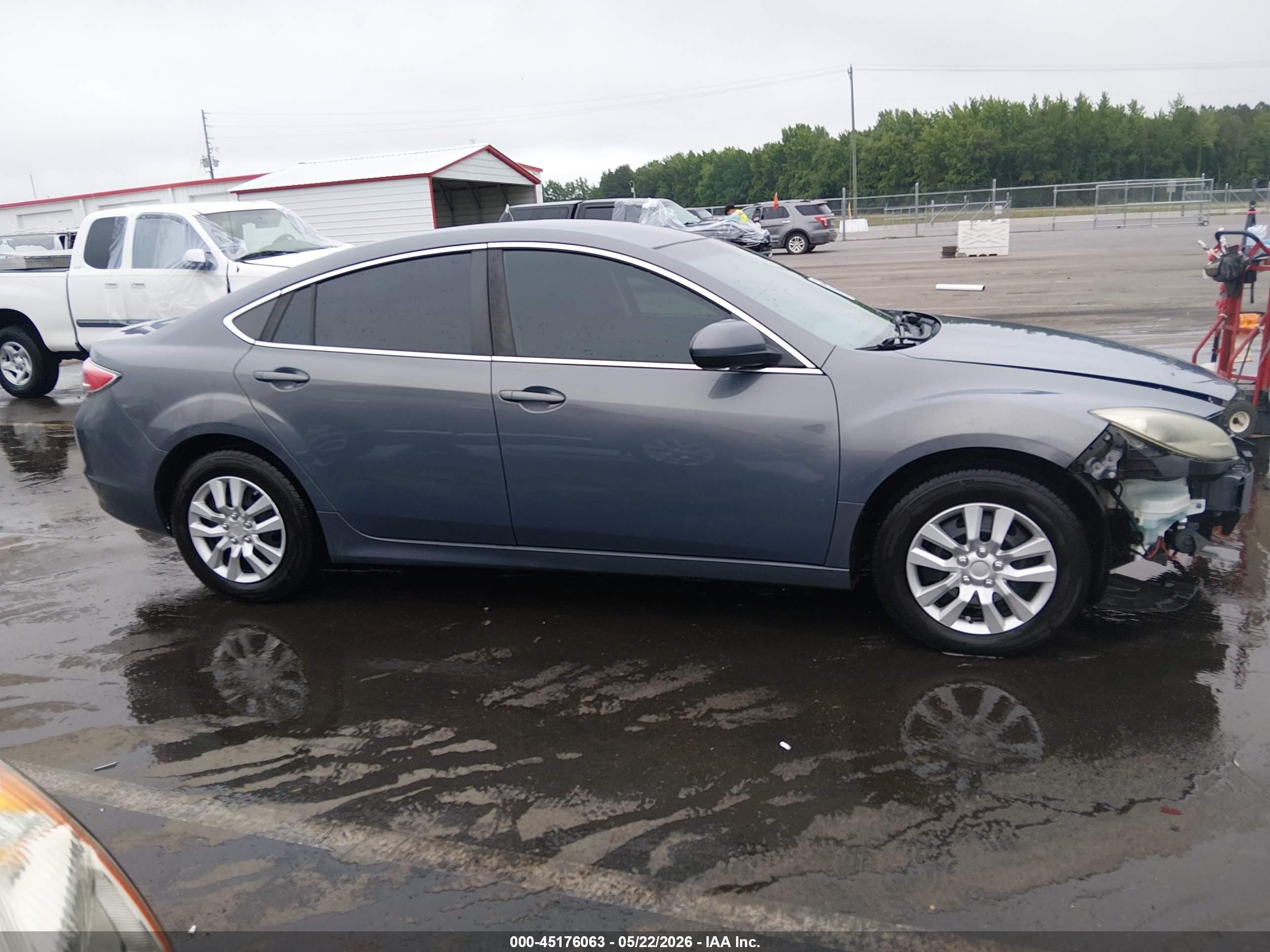 2011 Mazda Mazda6 I Sport Серый vin: 1YVHZ8BH6B5M19321