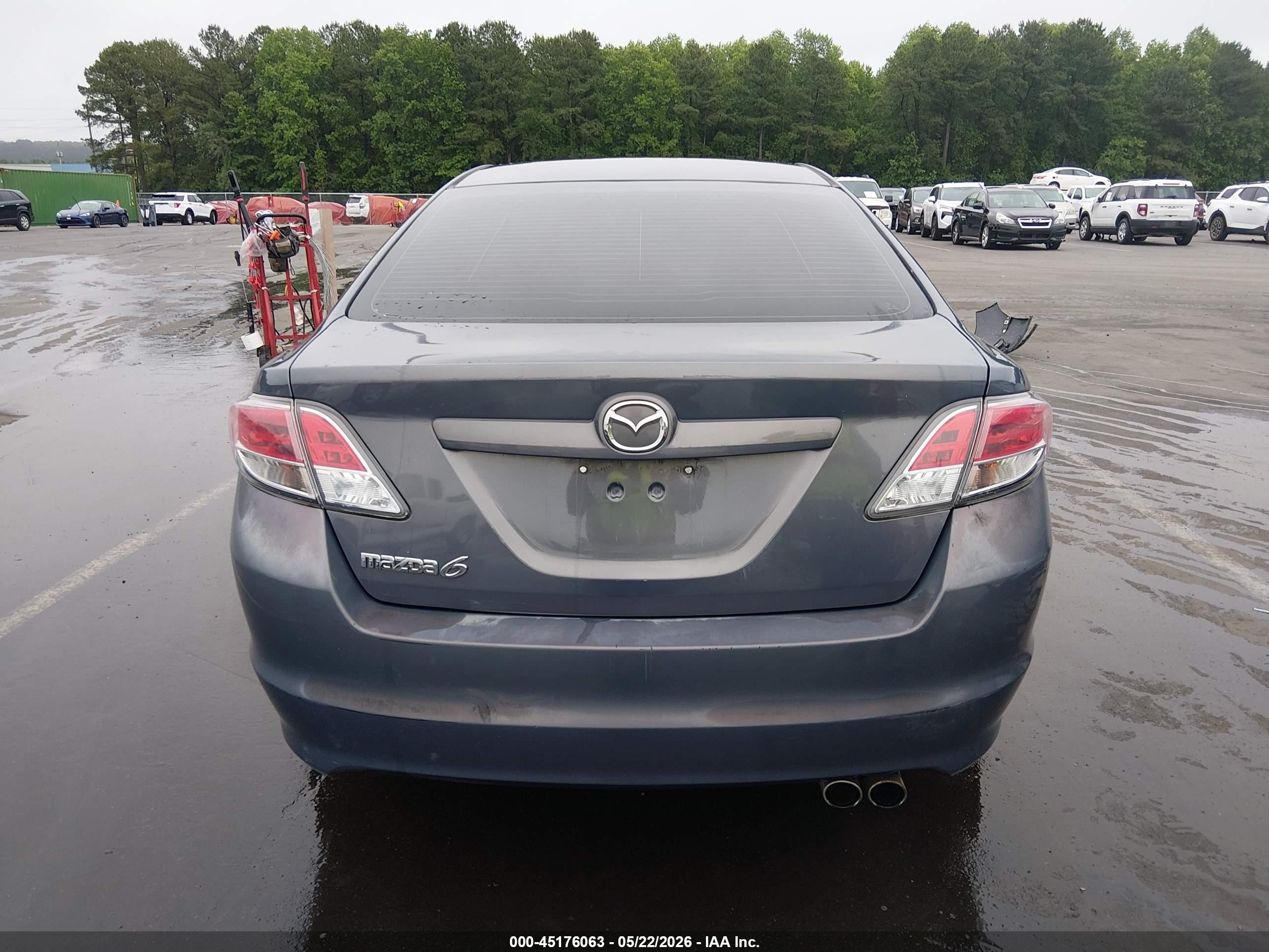 2011 Mazda Mazda6 I Sport Серый vin: 1YVHZ8BH6B5M19321