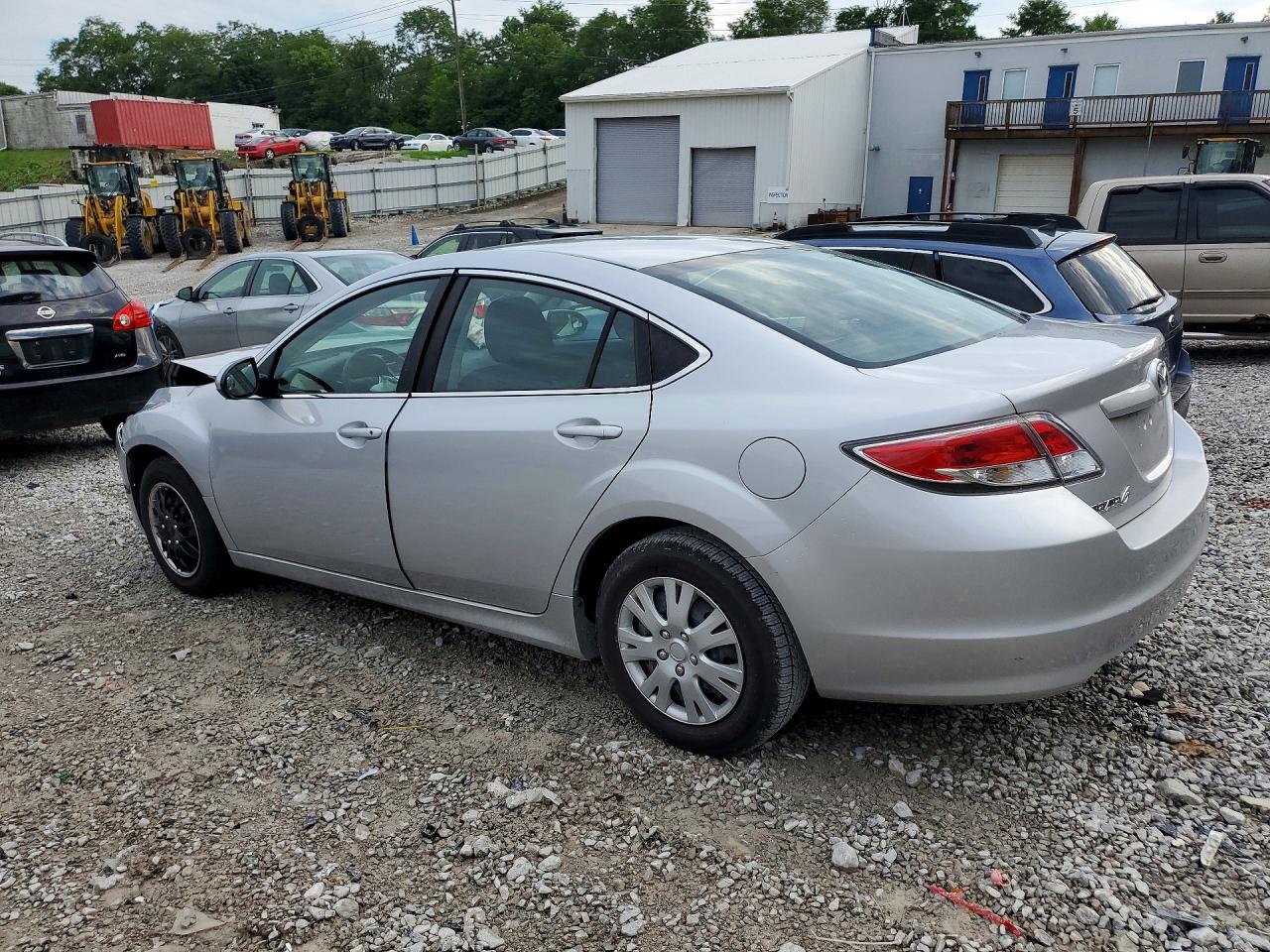 2012 Mazda 6 Silver vin: 1YVHZ8BH6C5M01399