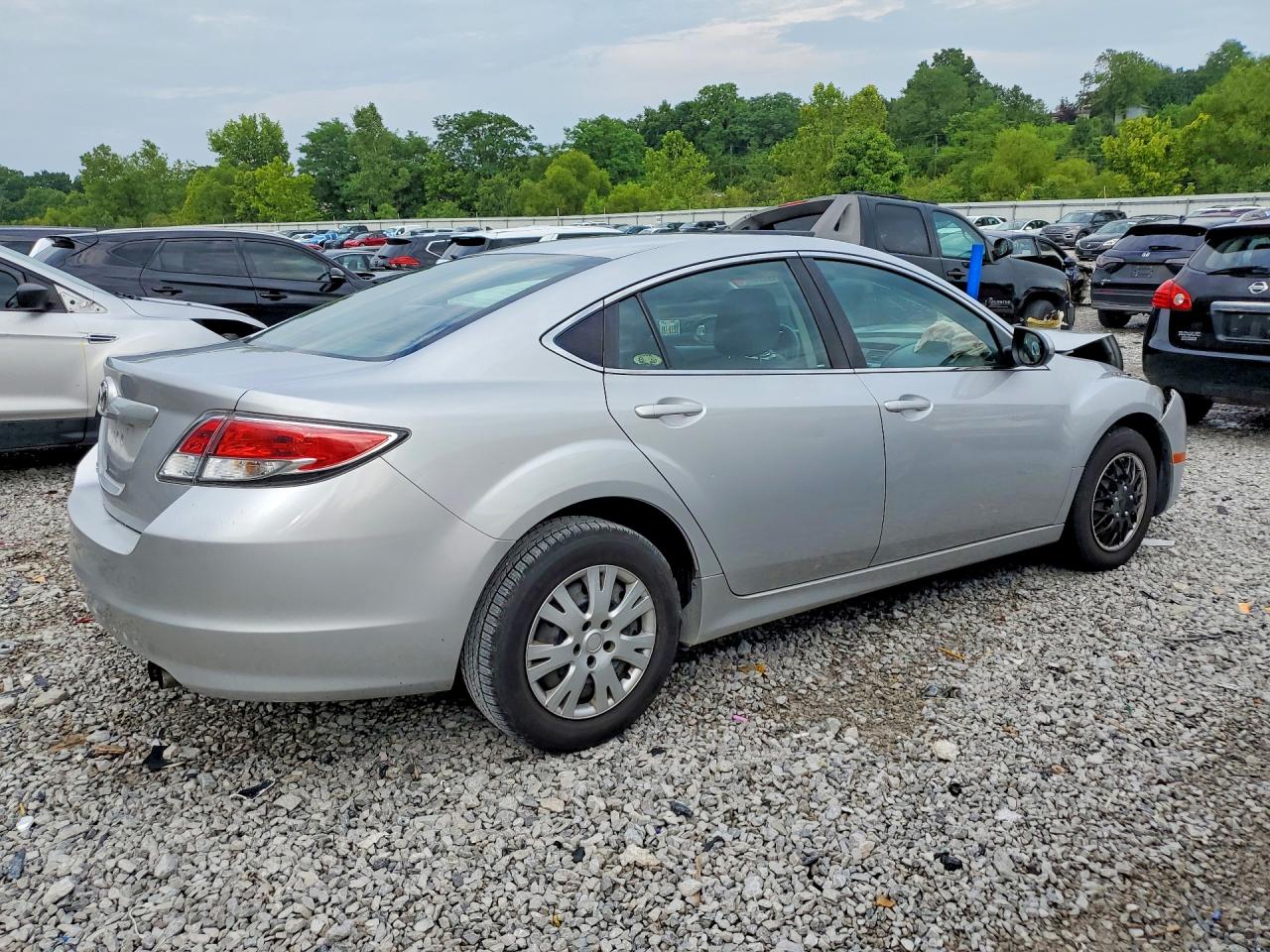 2012 Mazda 6 Silver vin: 1YVHZ8BH6C5M01399
