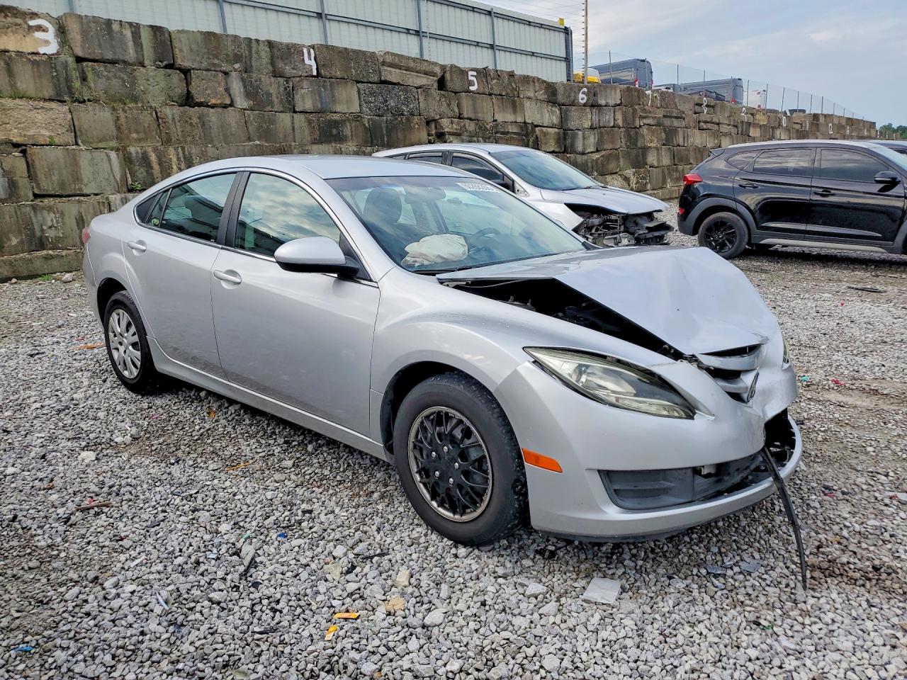 2012 Mazda 6 Silver vin: 1YVHZ8BH6C5M01399