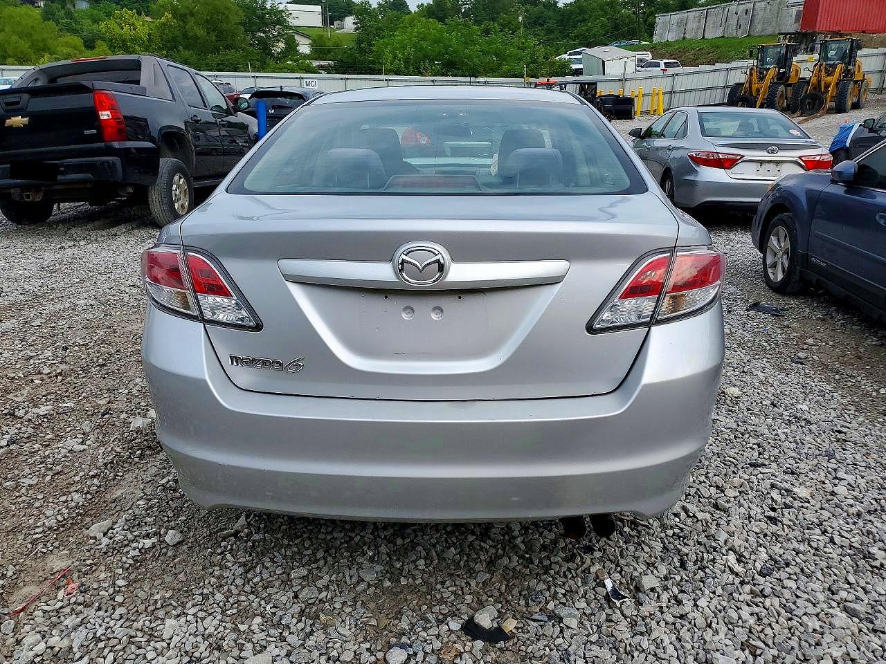 2012 Mazda 6 Silver vin: 1YVHZ8BH6C5M01399