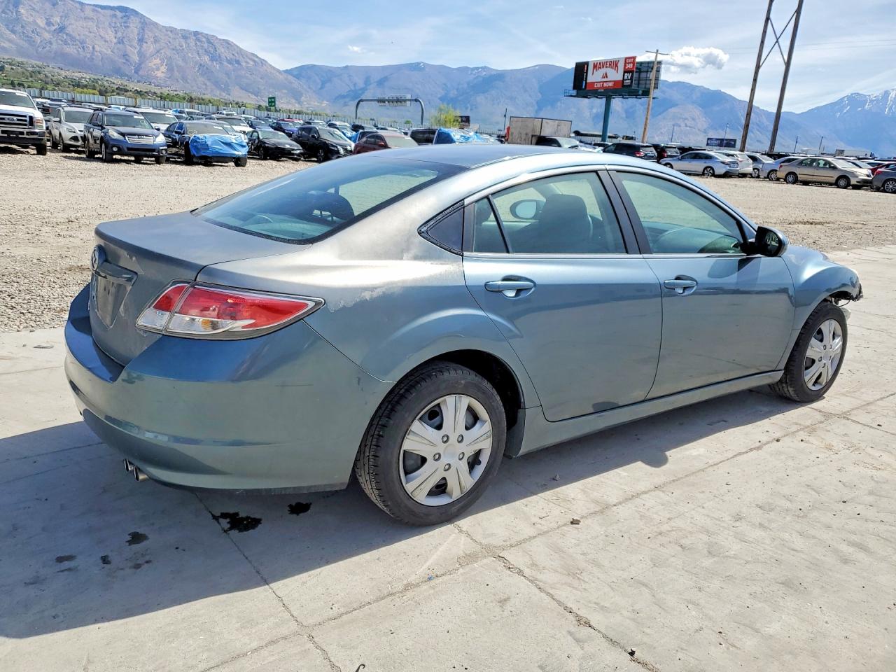 2012 Mazda 6 I Gray vin: 1YVHZ8BH6C5M06151