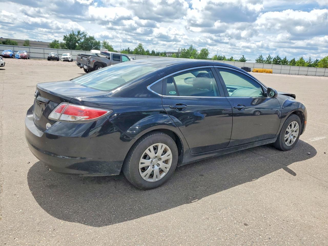 2012 Mazda 6 I Black vin: 1YVHZ8BH6C5M21605