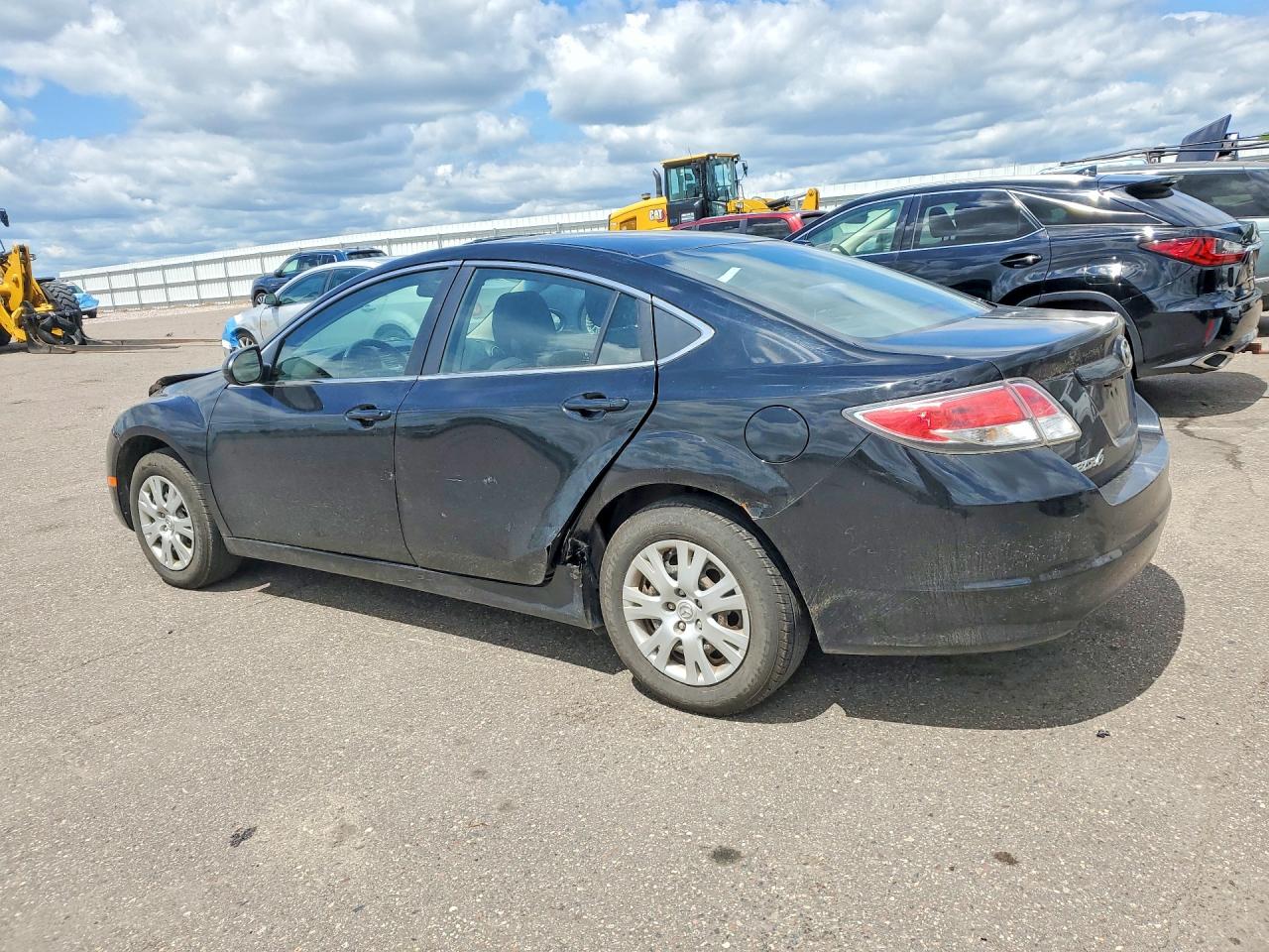 2012 Mazda 6 I Black vin: 1YVHZ8BH6C5M21605