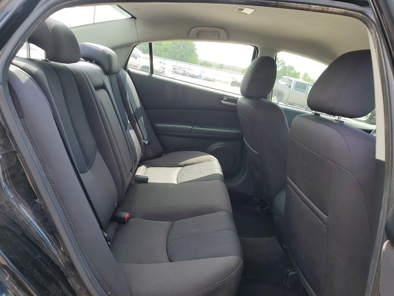 2012 Mazda 6 I Black vin: 1YVHZ8BH6C5M21605