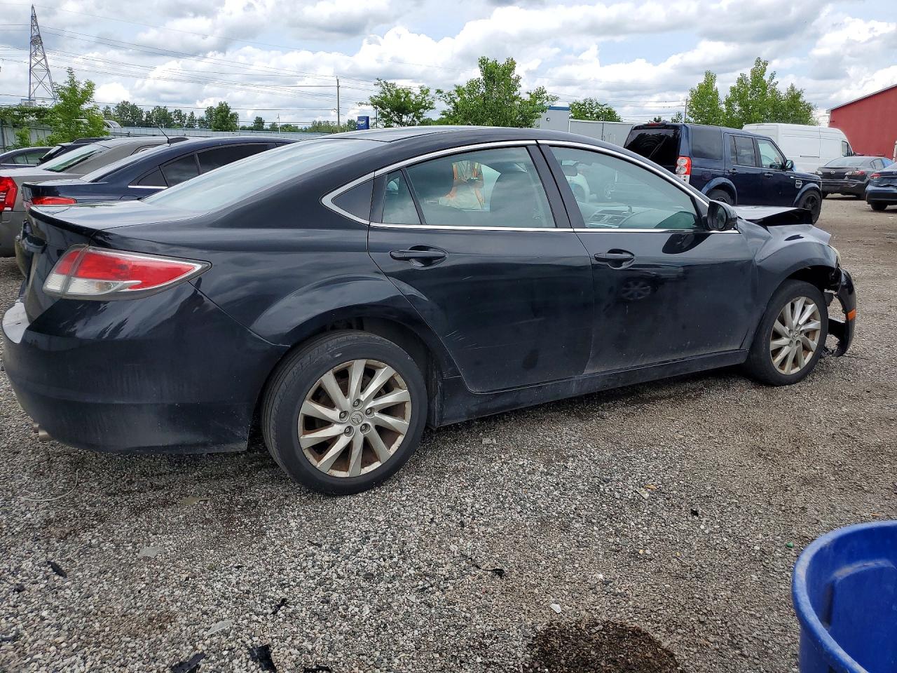 2013 Mazda 6 Sport Black vin: 1YVHZ8BH6D5M01761