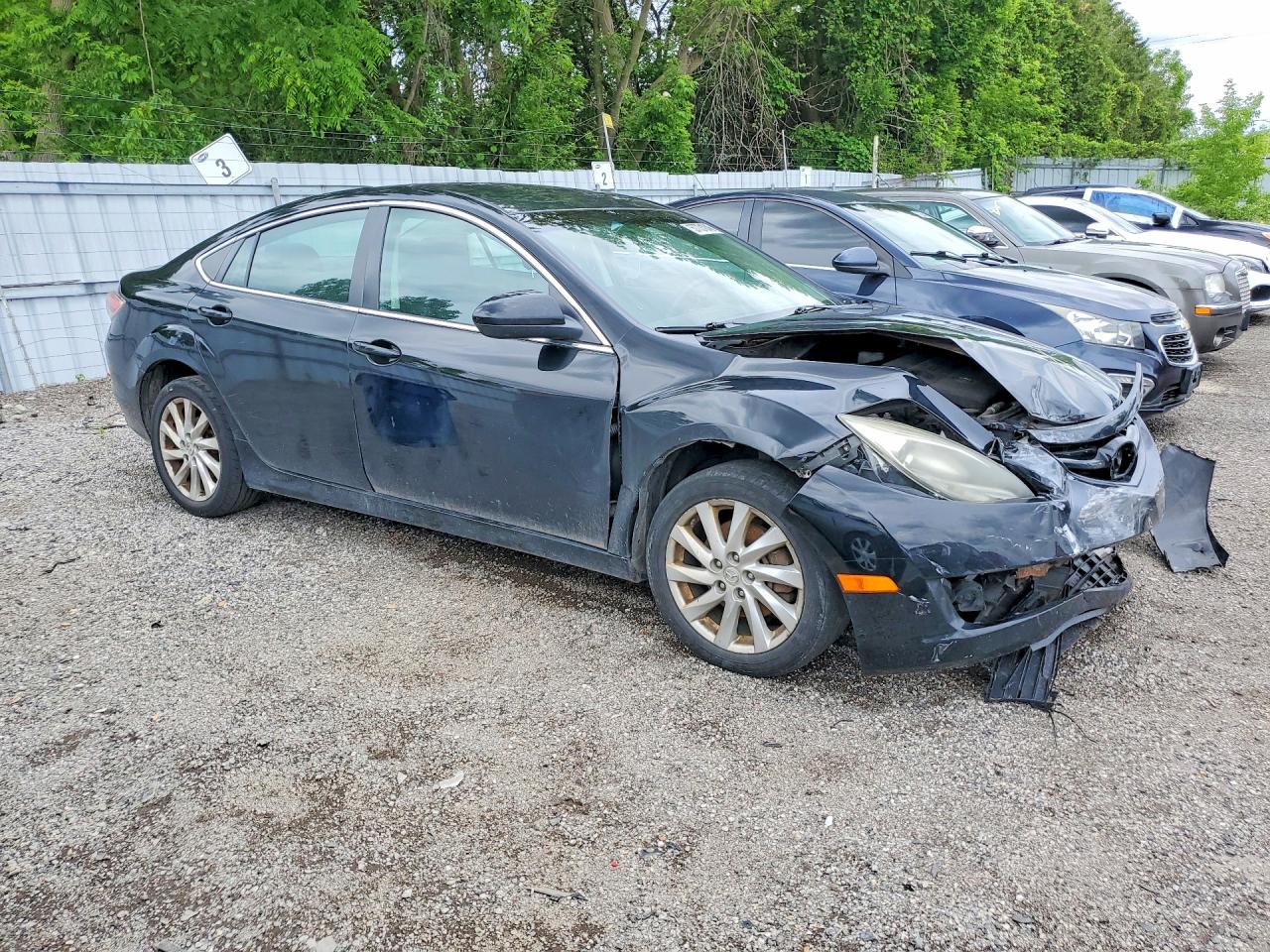 2013 Mazda 6 Sport Black vin: 1YVHZ8BH6D5M01761