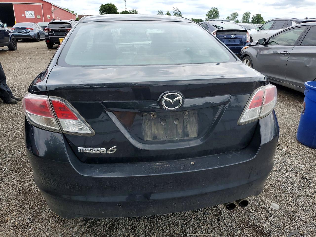 2013 Mazda 6 Sport Black vin: 1YVHZ8BH6D5M01761