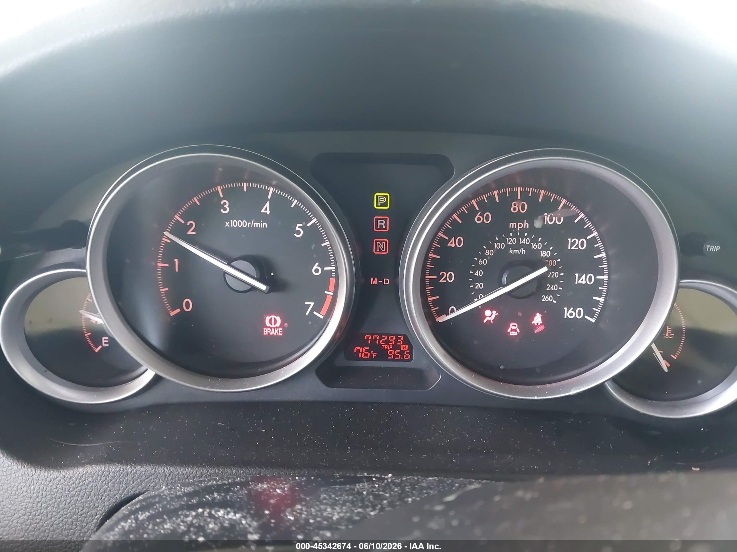 2013 Mazda Mazda6 I Sport White vin: 1YVHZ8BH6D5M16616