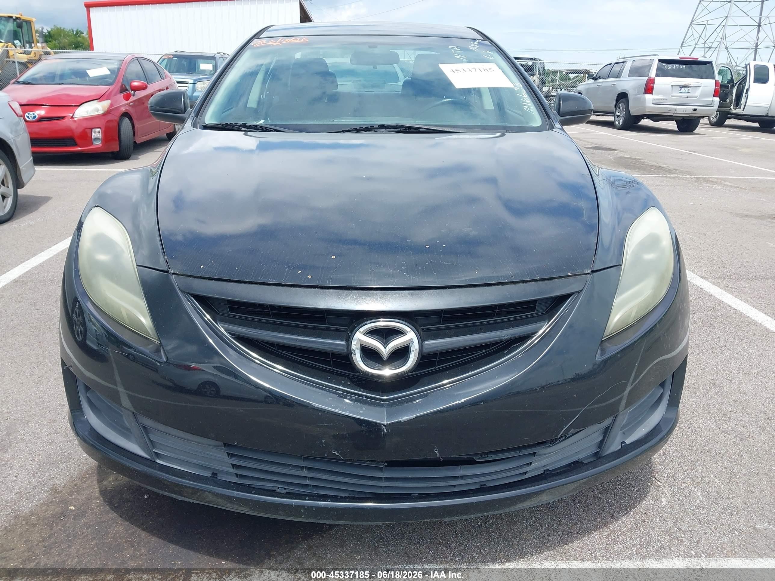 2013 Mazda Mazda6 I Sport Black vin: 1YVHZ8BH6D5M16633