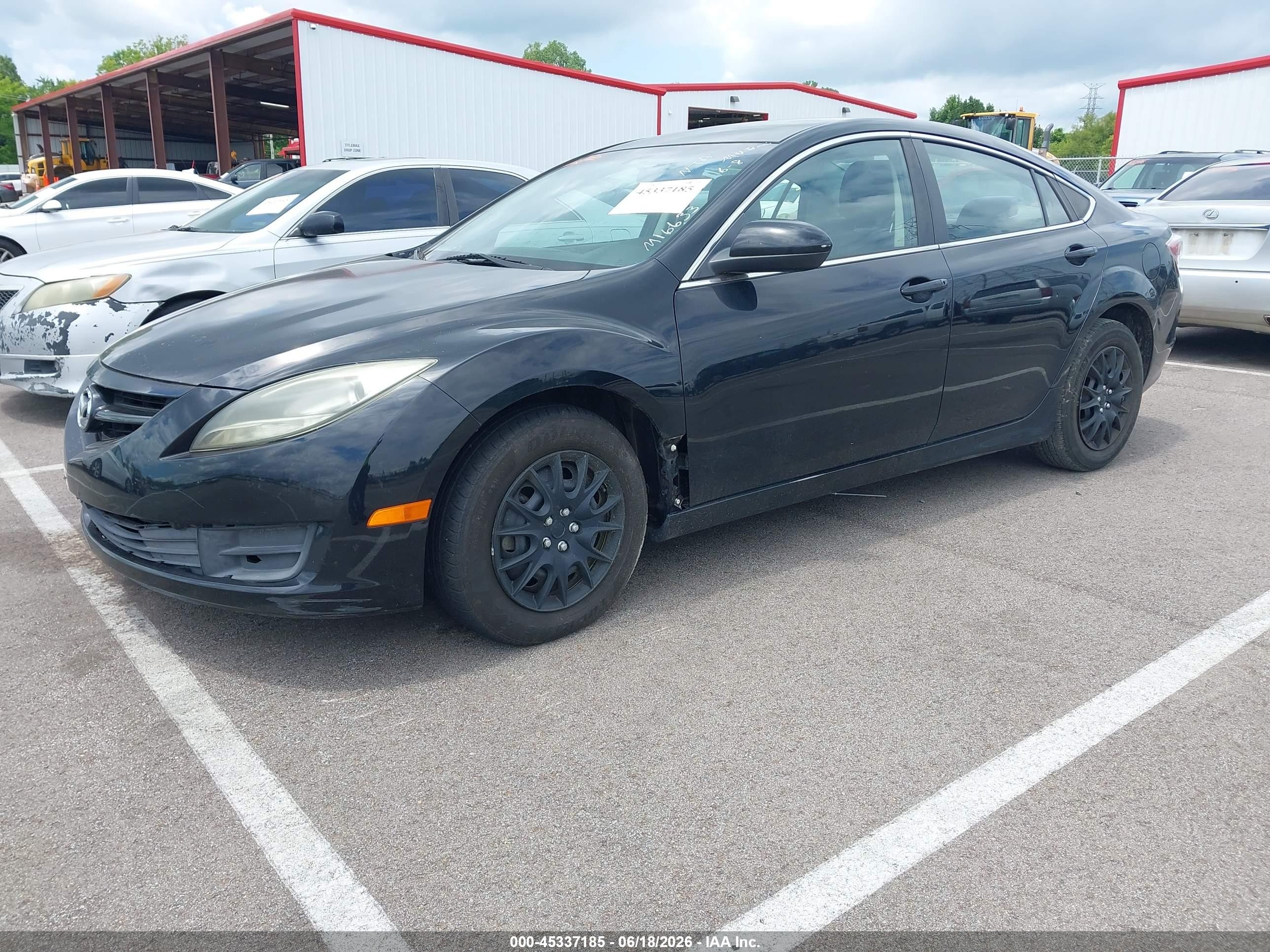 2013 Mazda Mazda6 I Sport Black vin: 1YVHZ8BH6D5M16633