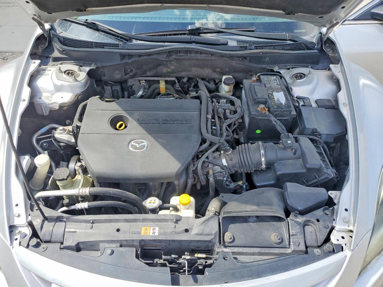2013 Mazda 6 Sport Silver vin: 1YVHZ8BH6D5M17037