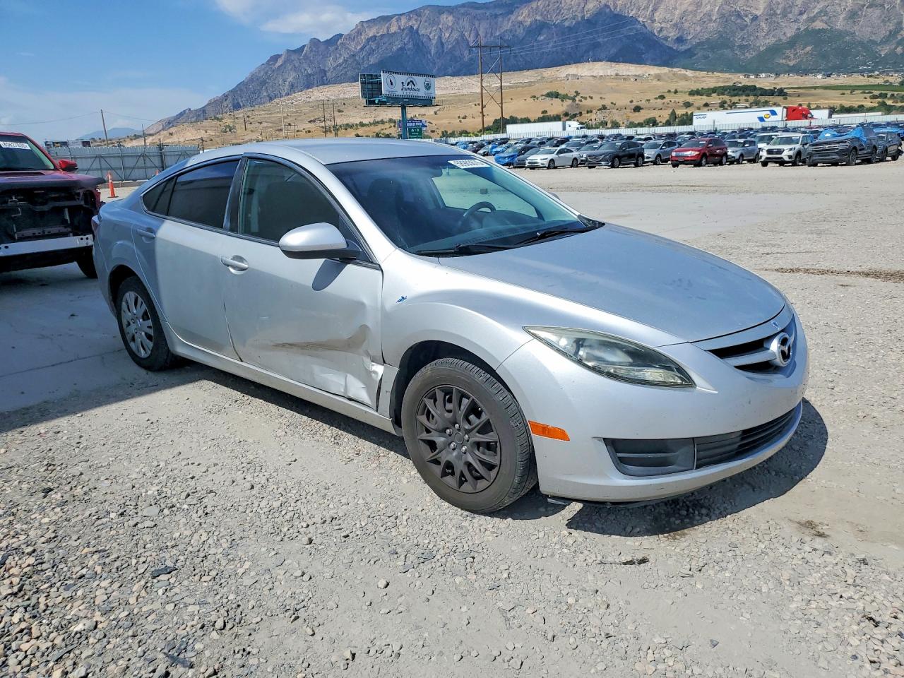 2013 Mazda 6 Sport Silver vin: 1YVHZ8BH6D5M17037